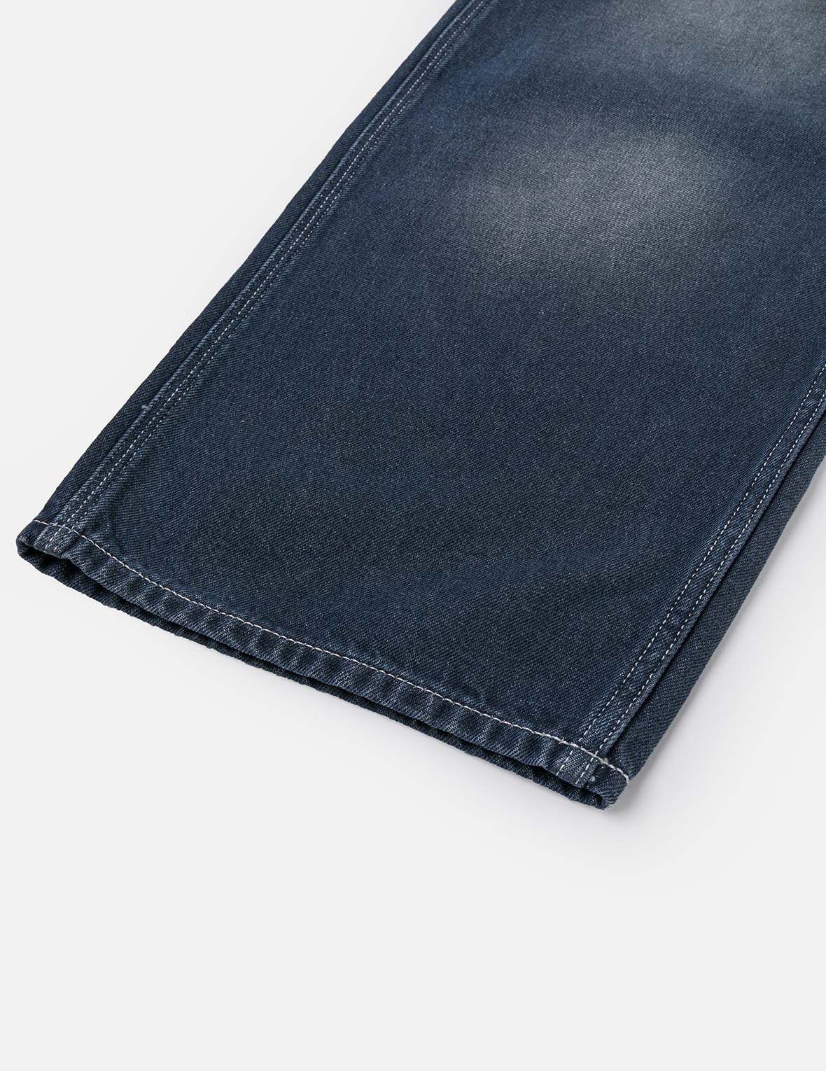 Distressed Seagull Print Loose Fit Cargo Jeans