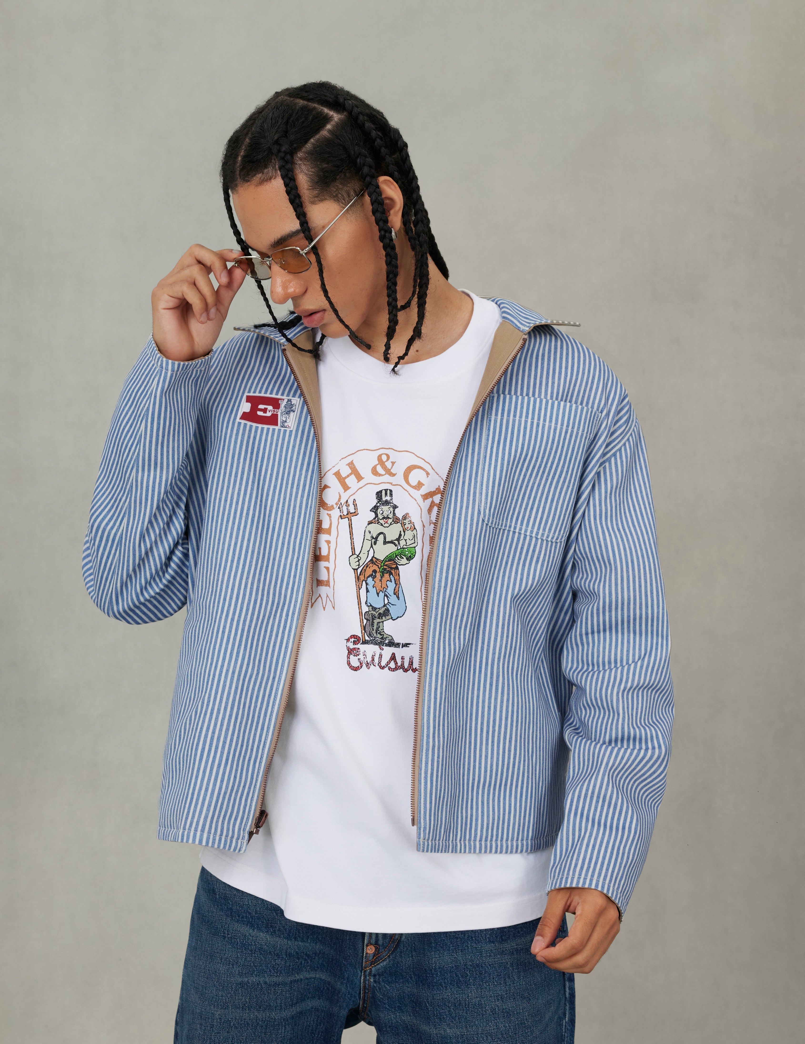 Reversible Regular Fit Work Jacket