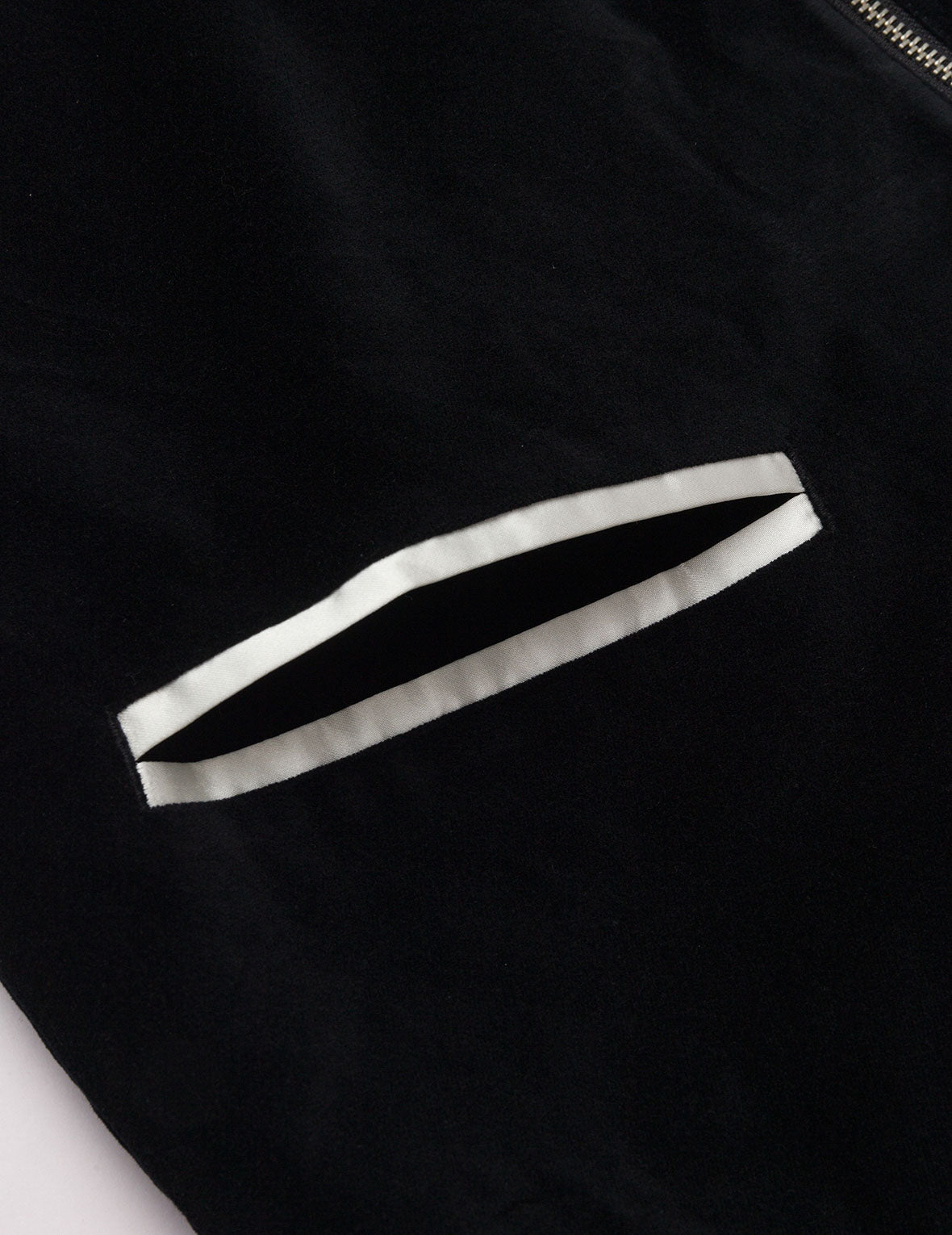 Vintage Velvet Regular Fit Padded Souvenir Jacket