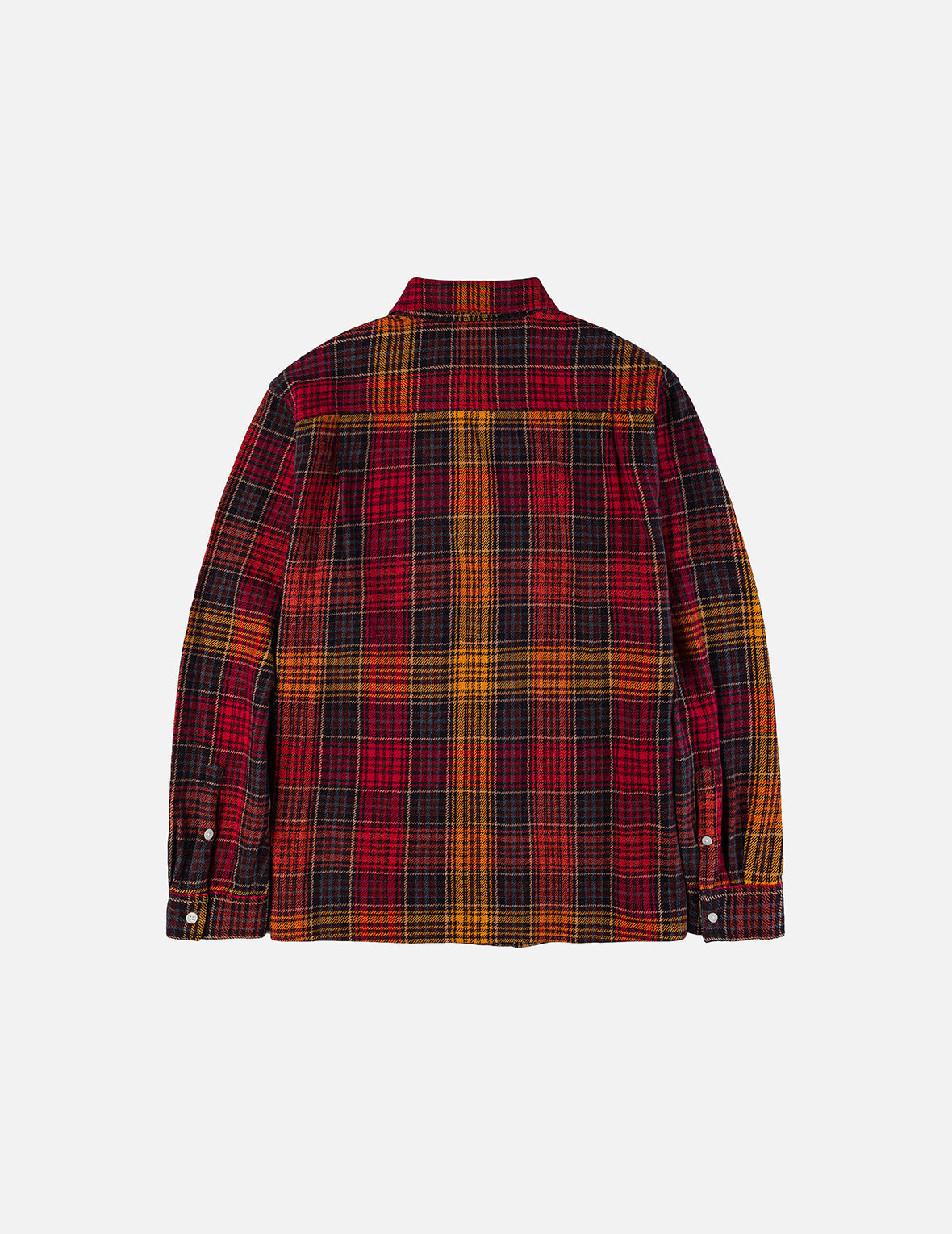 Seagull Print Regular Fit Flannel Check Shirt