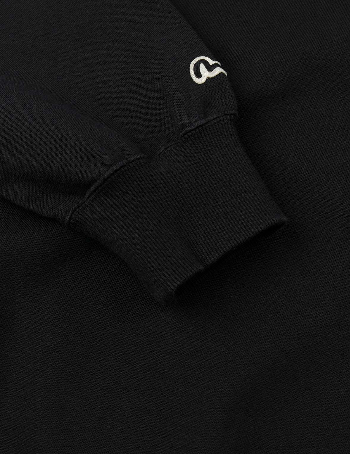 UFO Print and Seagull Appliqué Relax Fit Hoodie