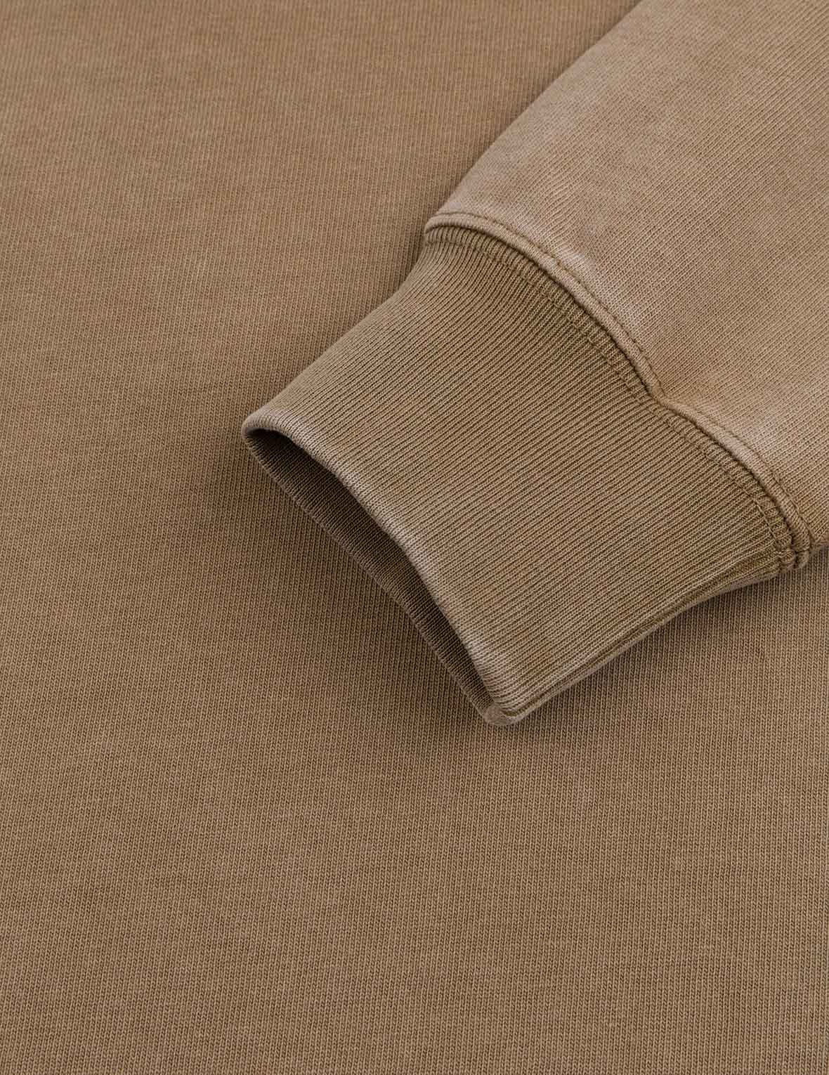 Seagull Embroidery Pocket Relax Fit Long-sleeve T-shirt