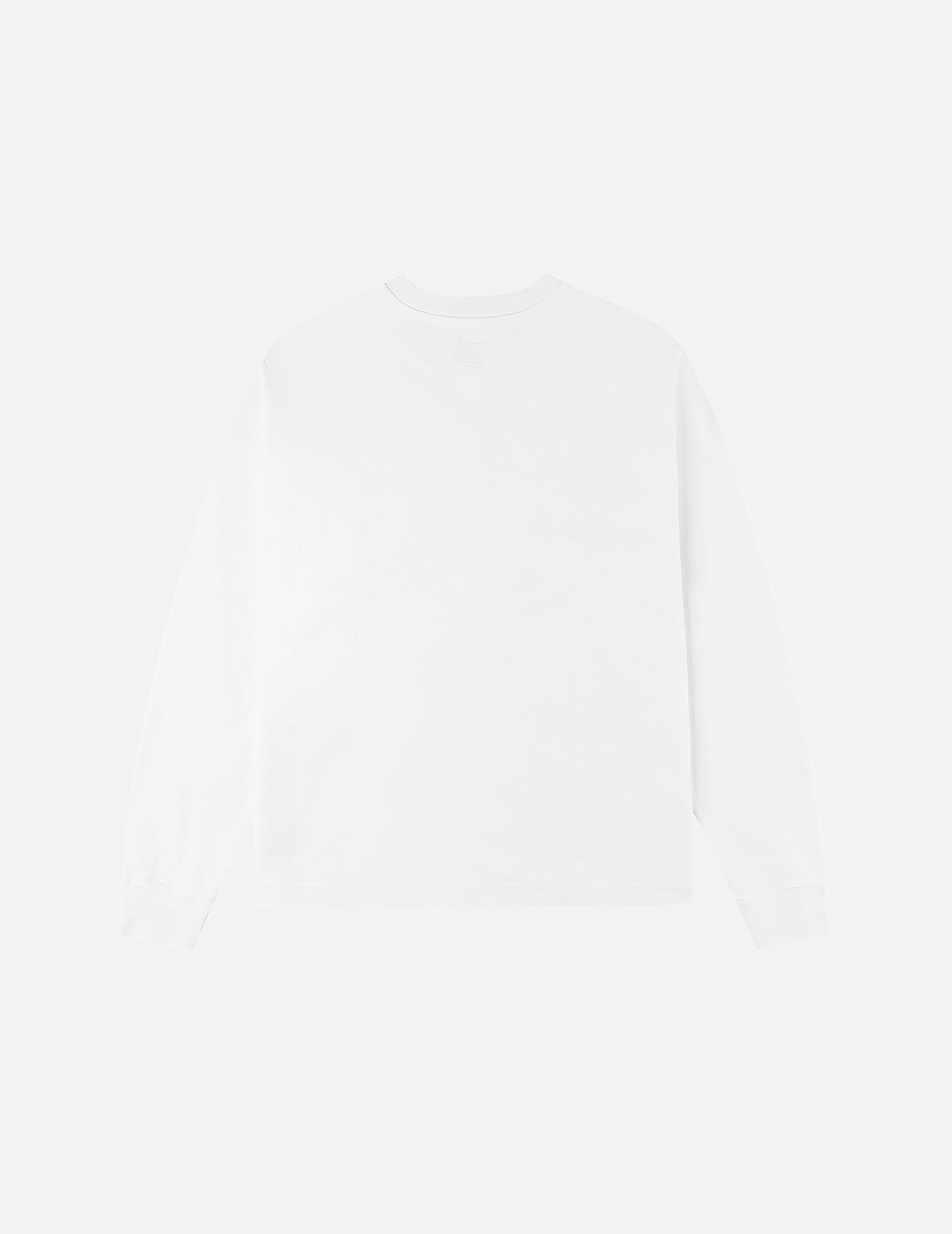 Seagull Embroidery Pocket Relax Fit Long-sleeve T-shirt