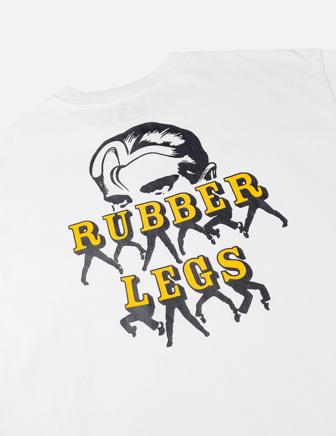 Seagull and Rubber Legs Print Relax Fit Long-sleeve T-shirt