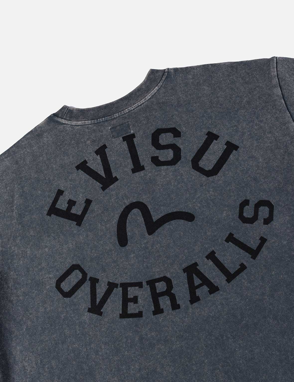 Logo and Seagull Embroidery Relax Fit T-shirt