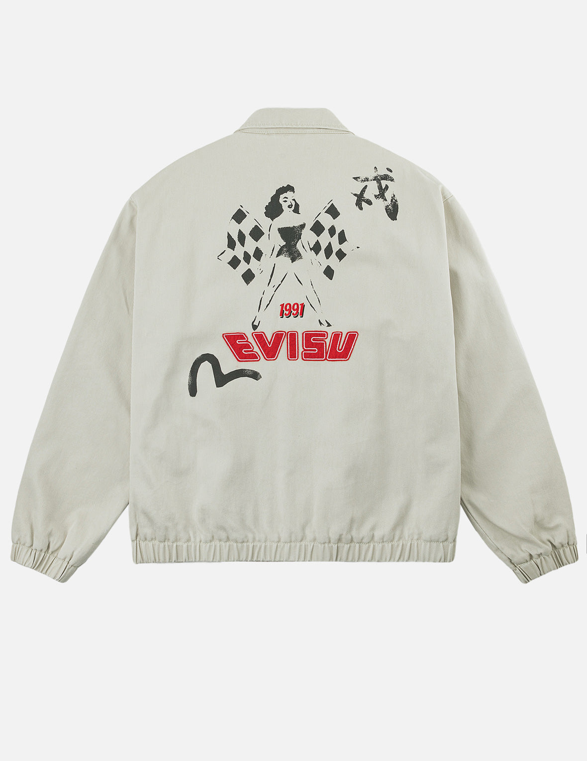 水洗赛车外套