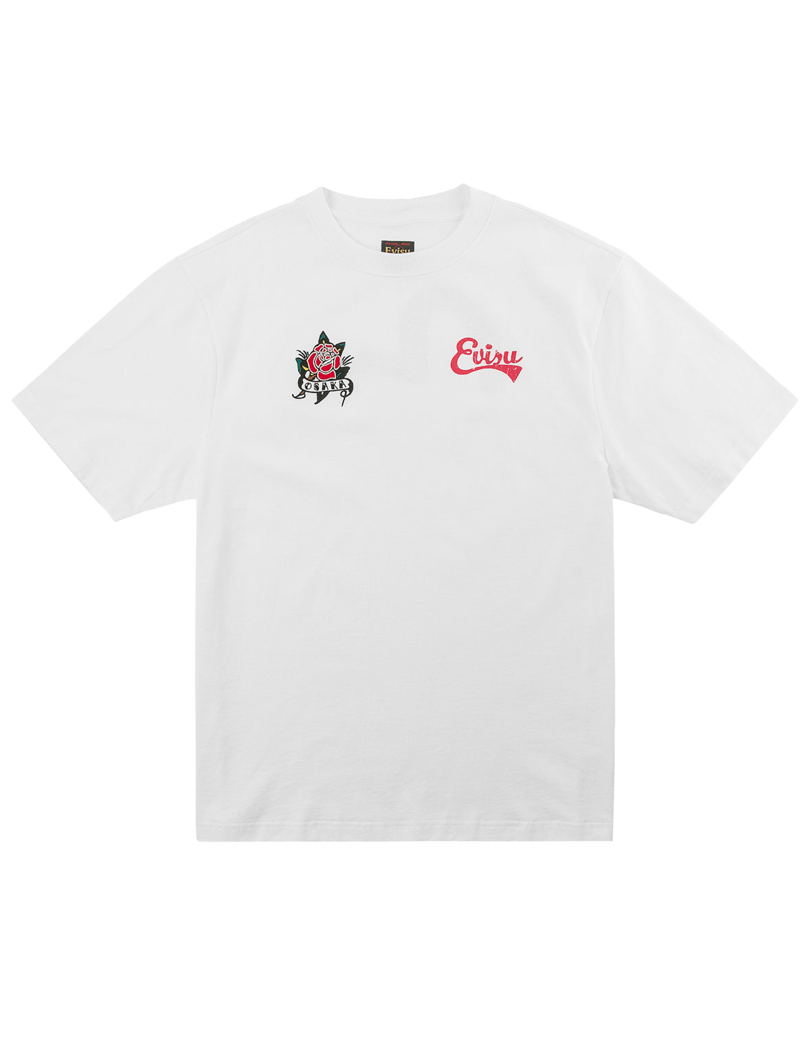Osaka Rose & Seagull Print T-shirt