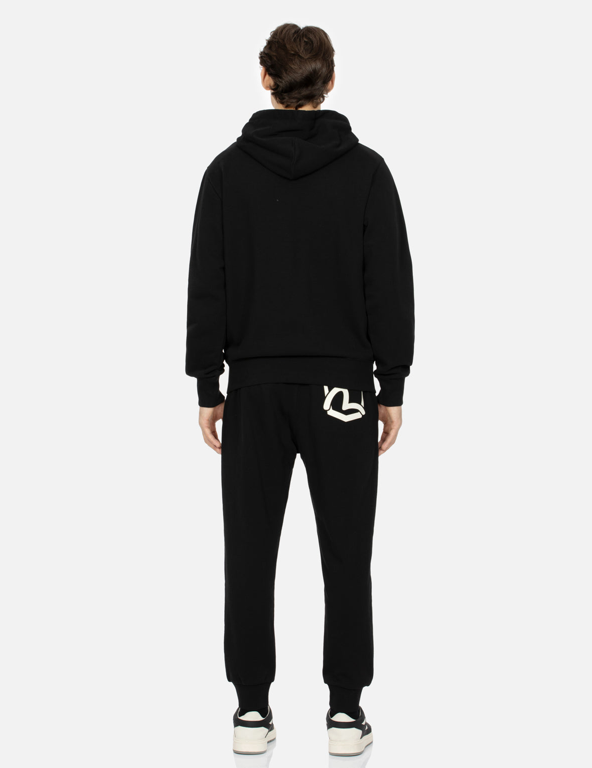 口袋式海鸥印花常规版型卫衣