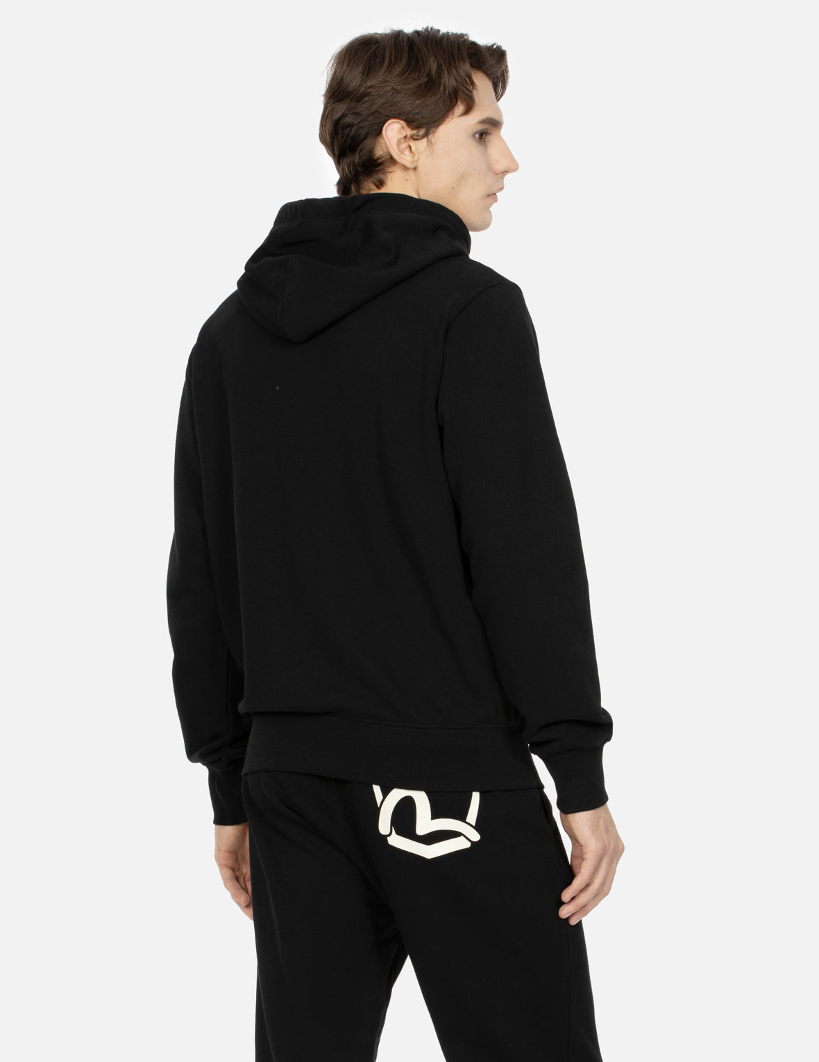 口袋式海鸥印花常规版型卫衣