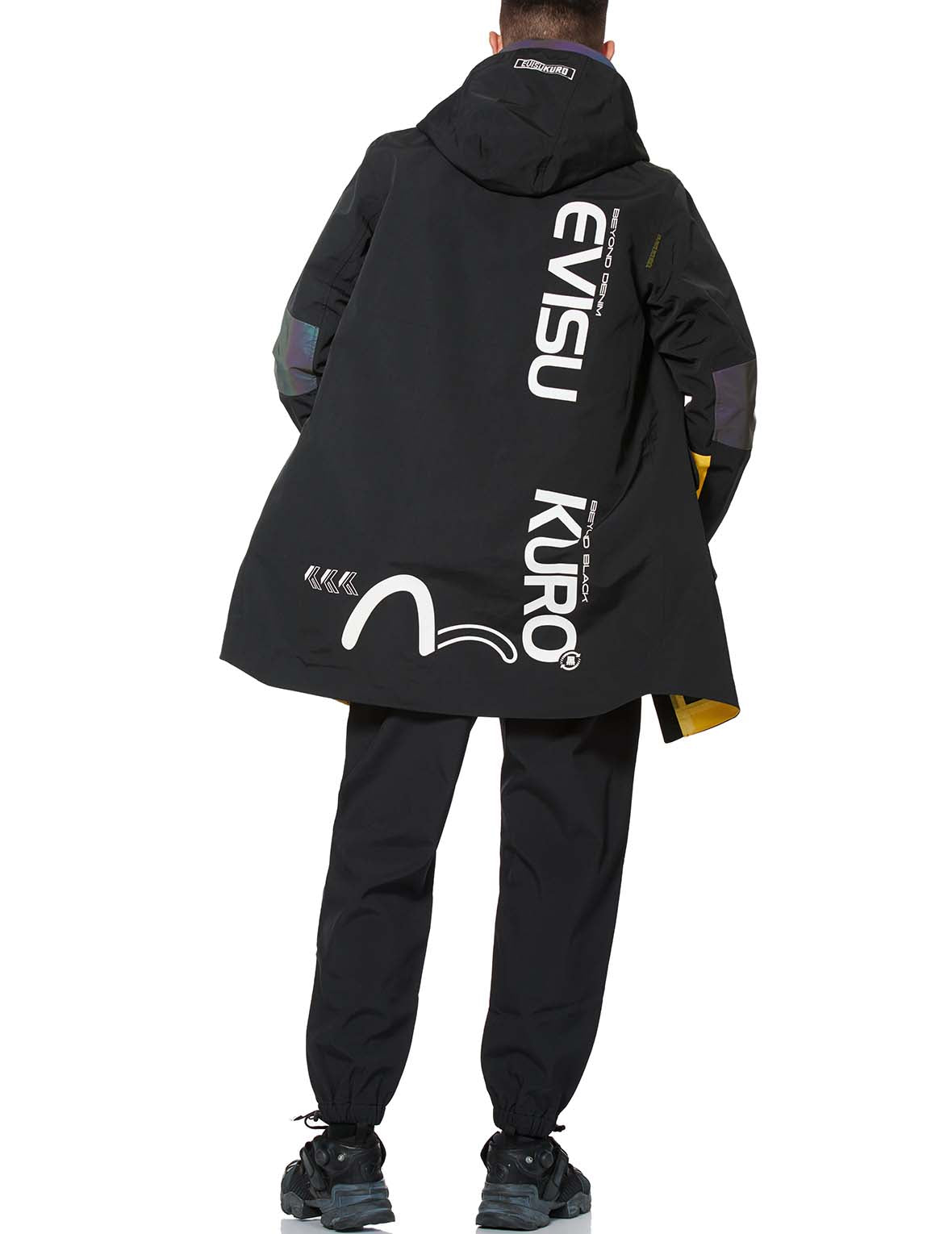 撞色可拆卸式马甲两件式外套