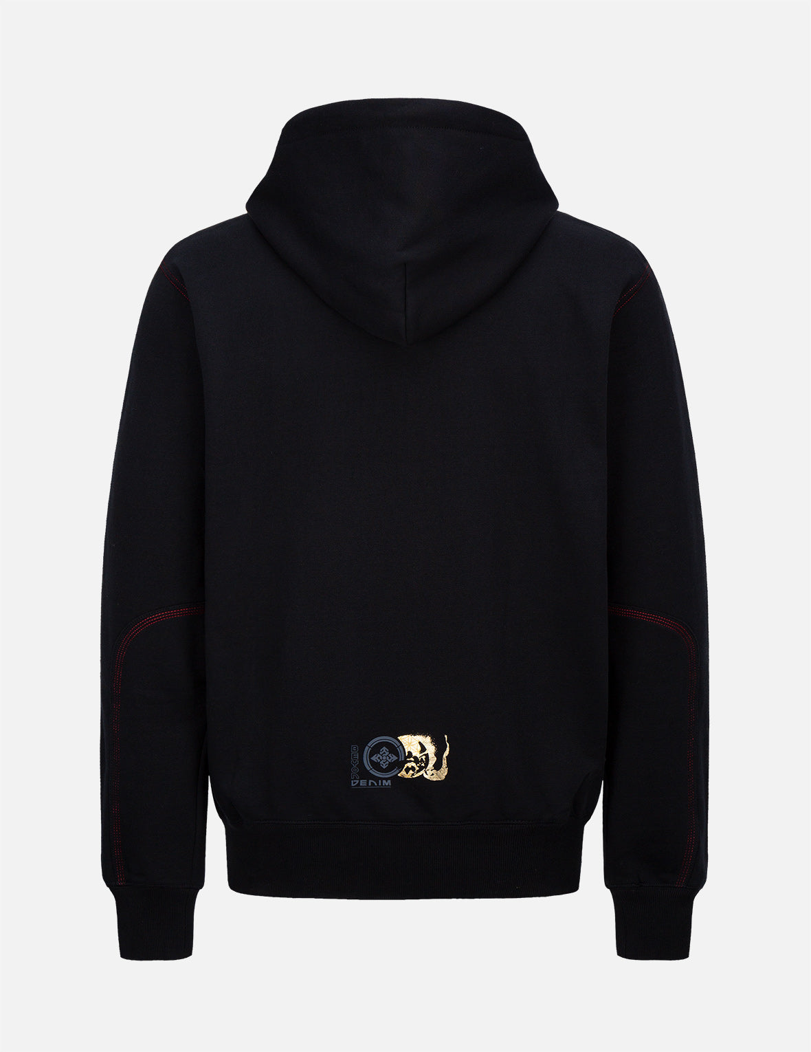 Seagull and Logo Hooded Sweatshirt