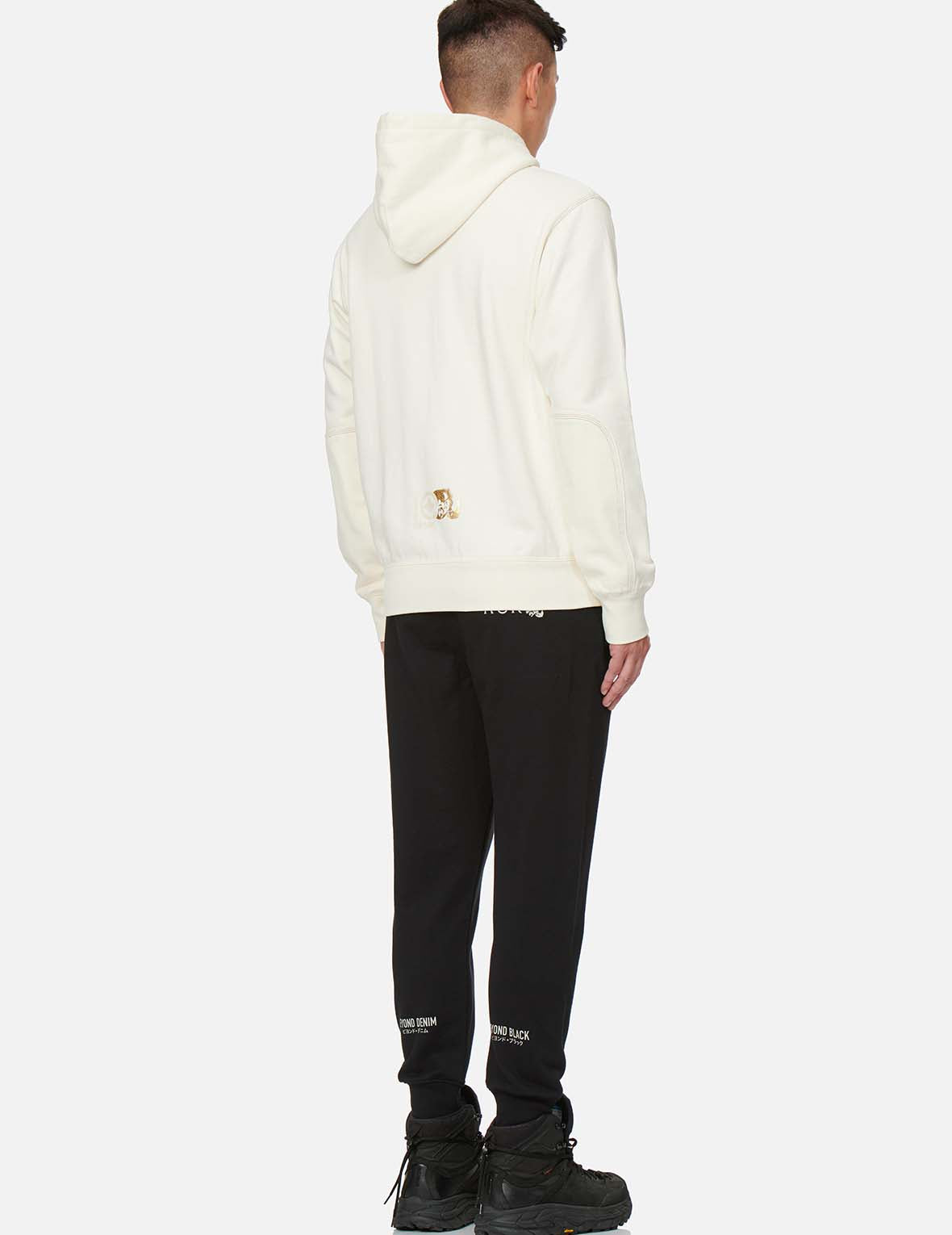 Seagull and Logo Hooded Sweatshirt