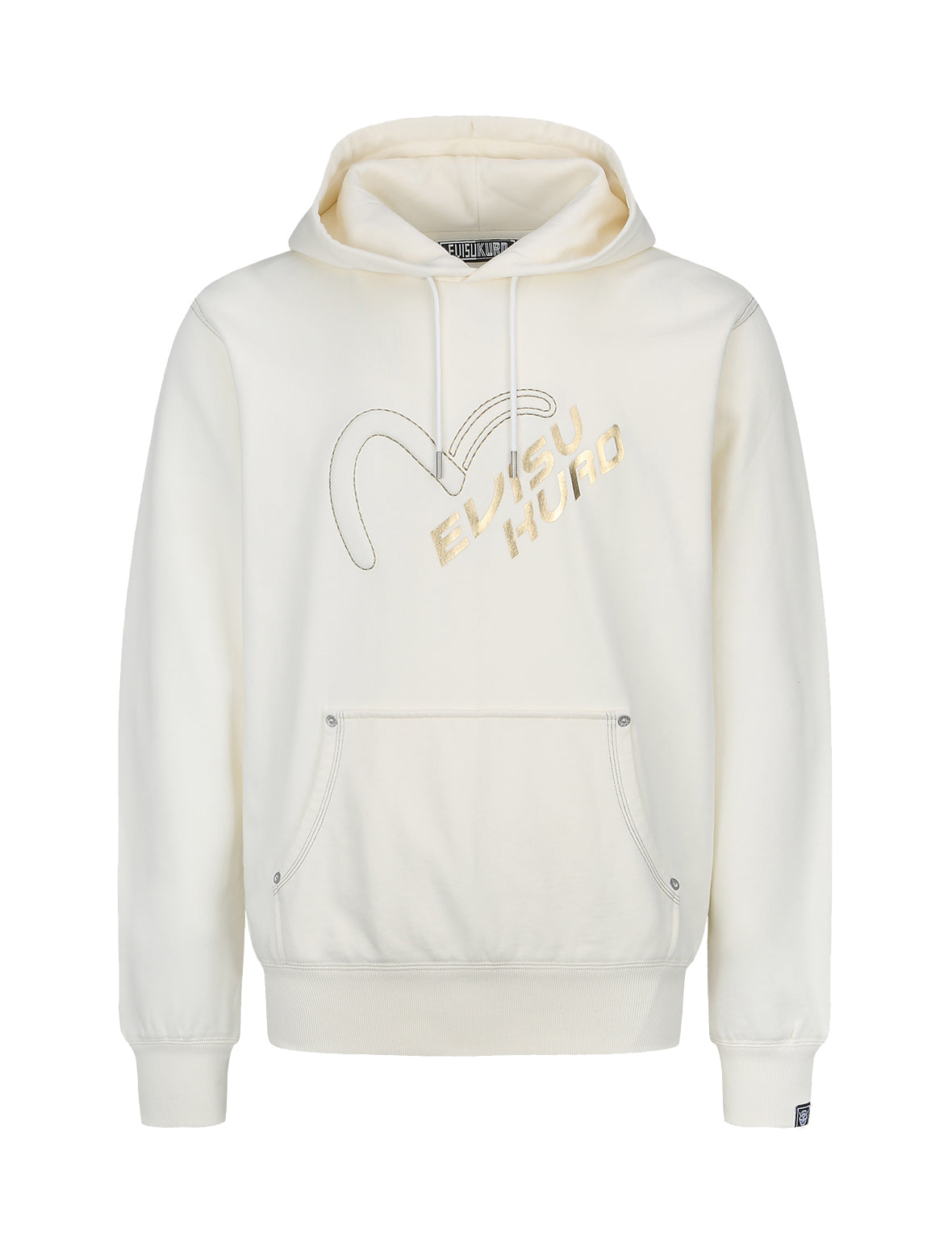 Seagull and Logo Hooded Sweatshirt