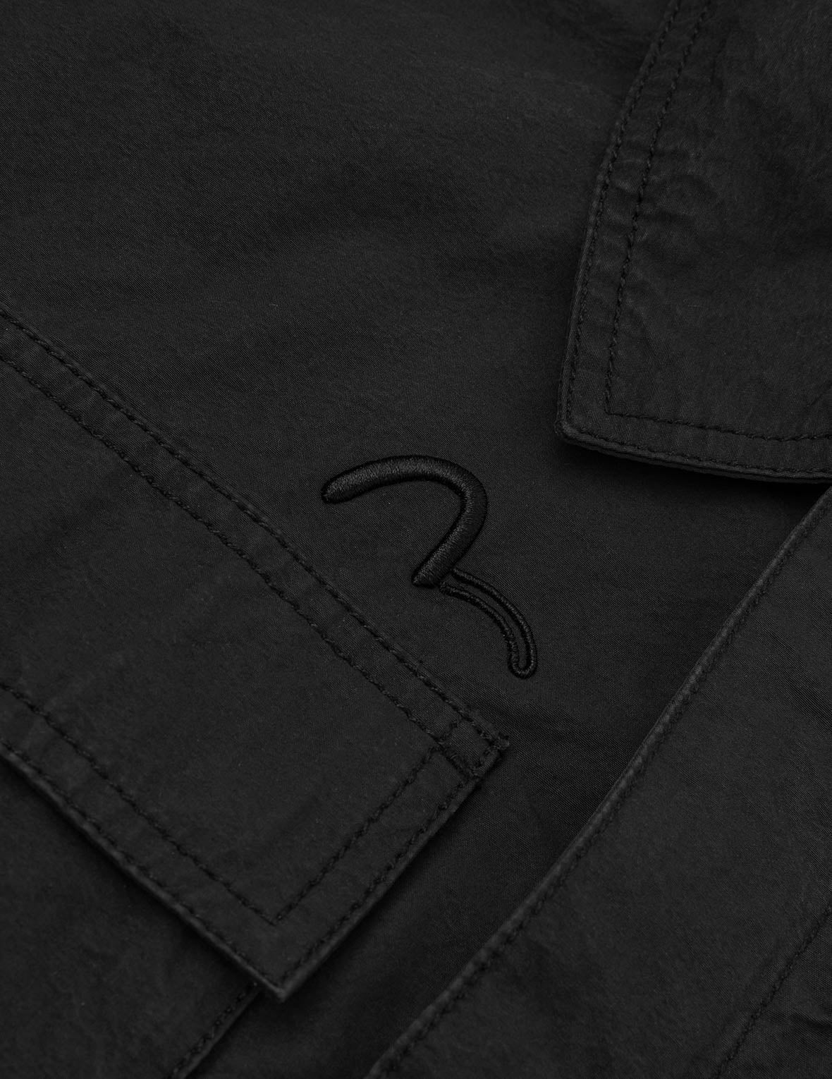 EVISUKURO Embroidery and Bio-washed Relax Fit Jacket