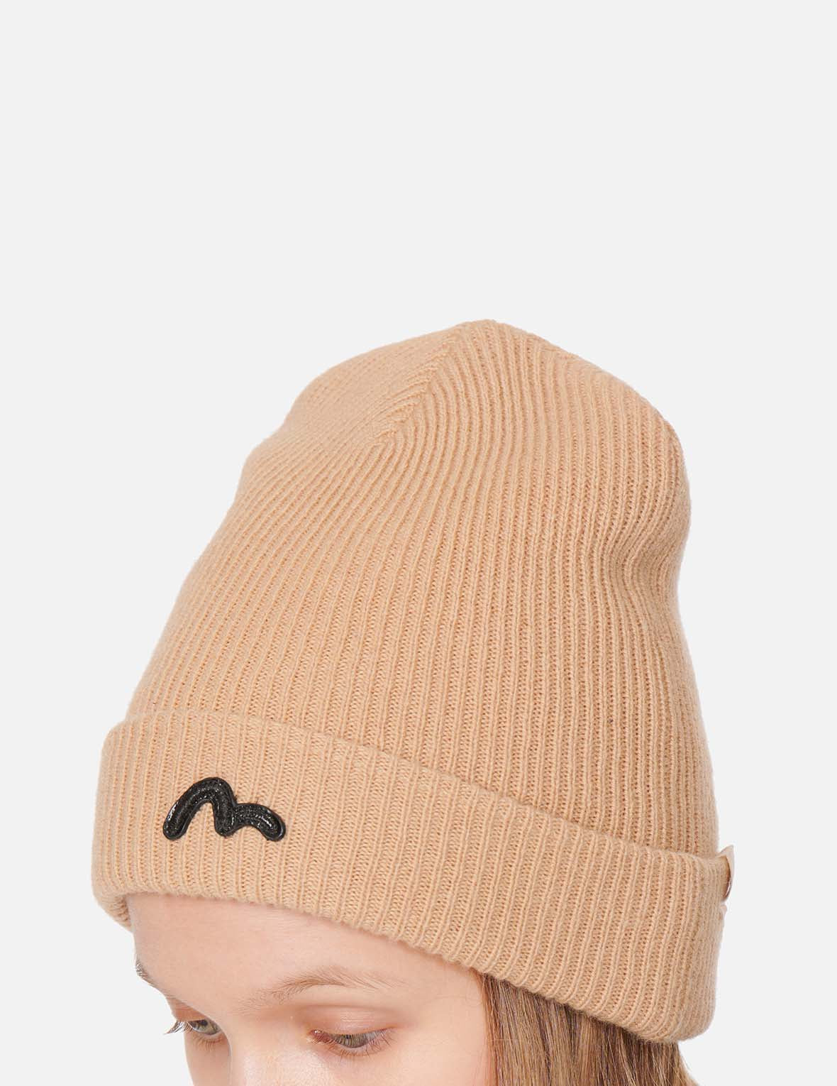 Bold K Wax Seal and Seagull Badge Beanie