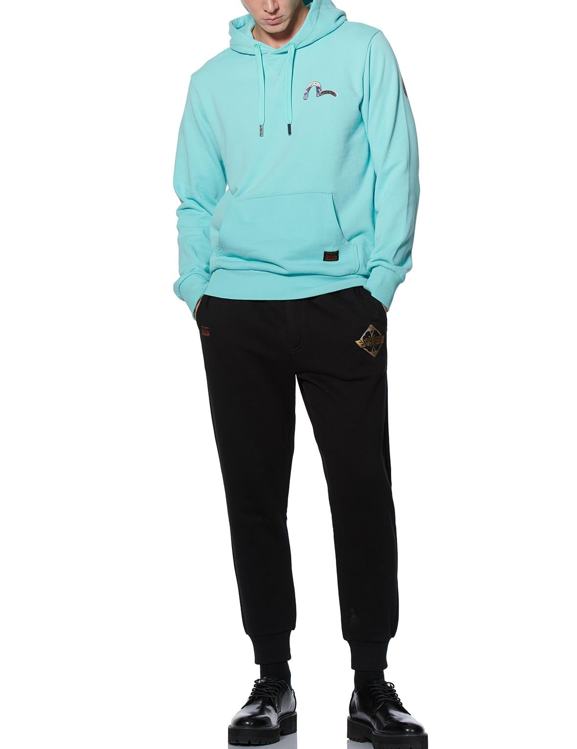 Mount Fuji-patterned Daicock Print Hoodie