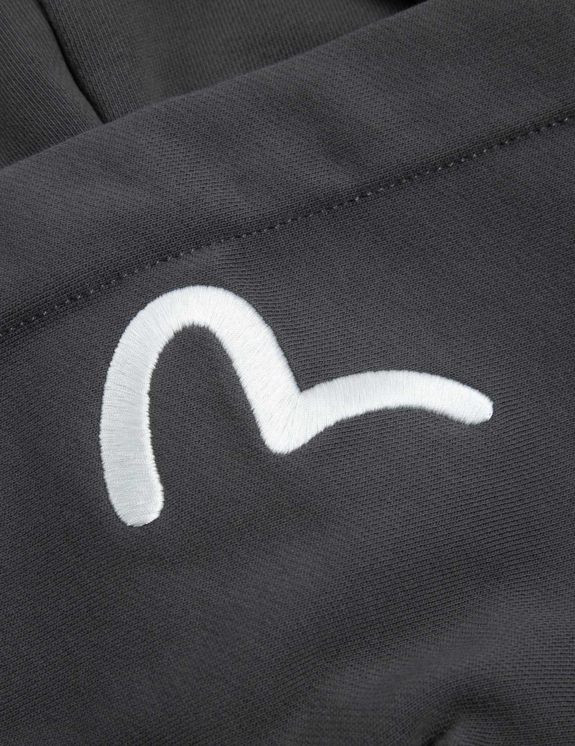 家花印花宽版连帽卫衣