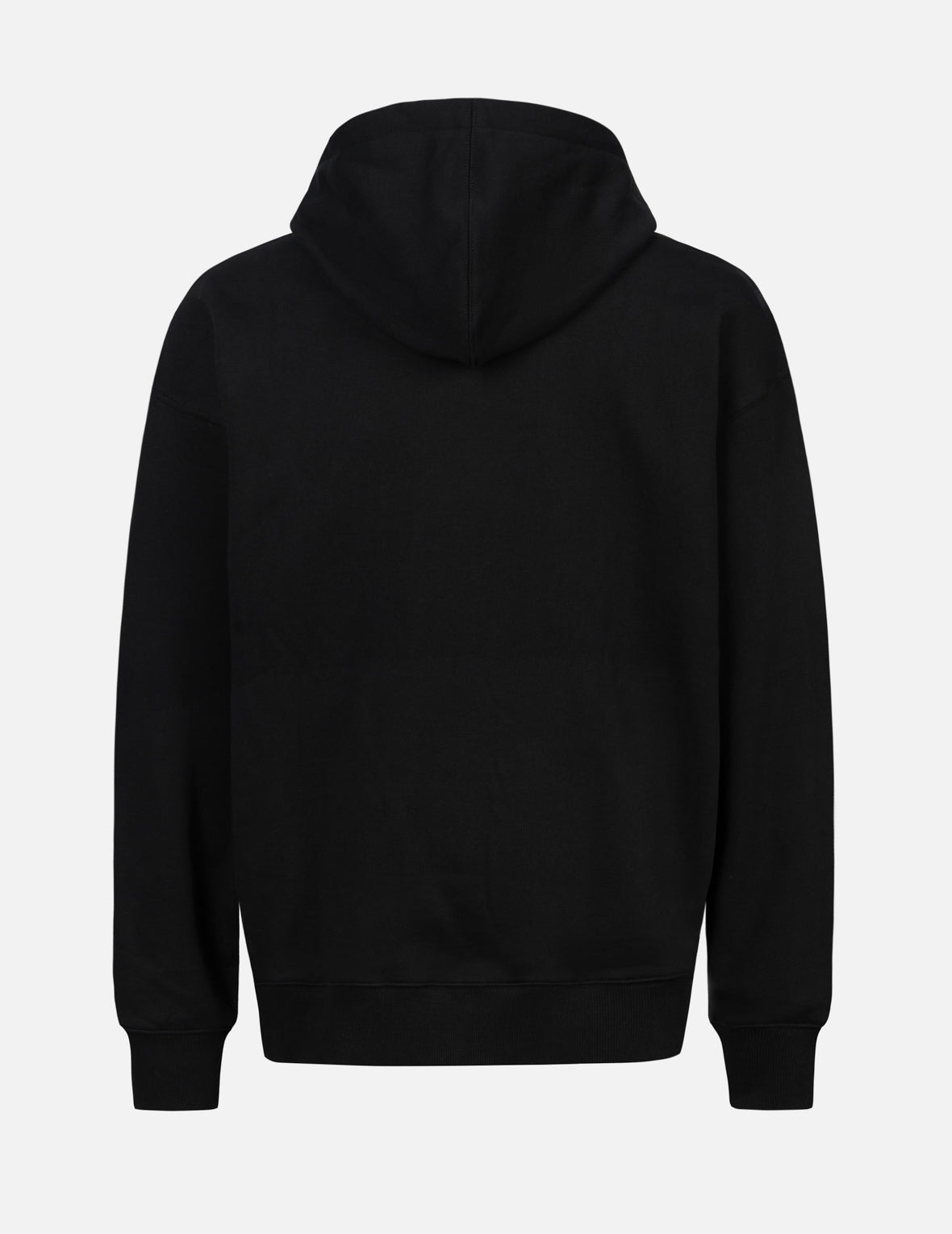 Peeping Godhead Pattern Seagull Print Loose Fit Hoodie