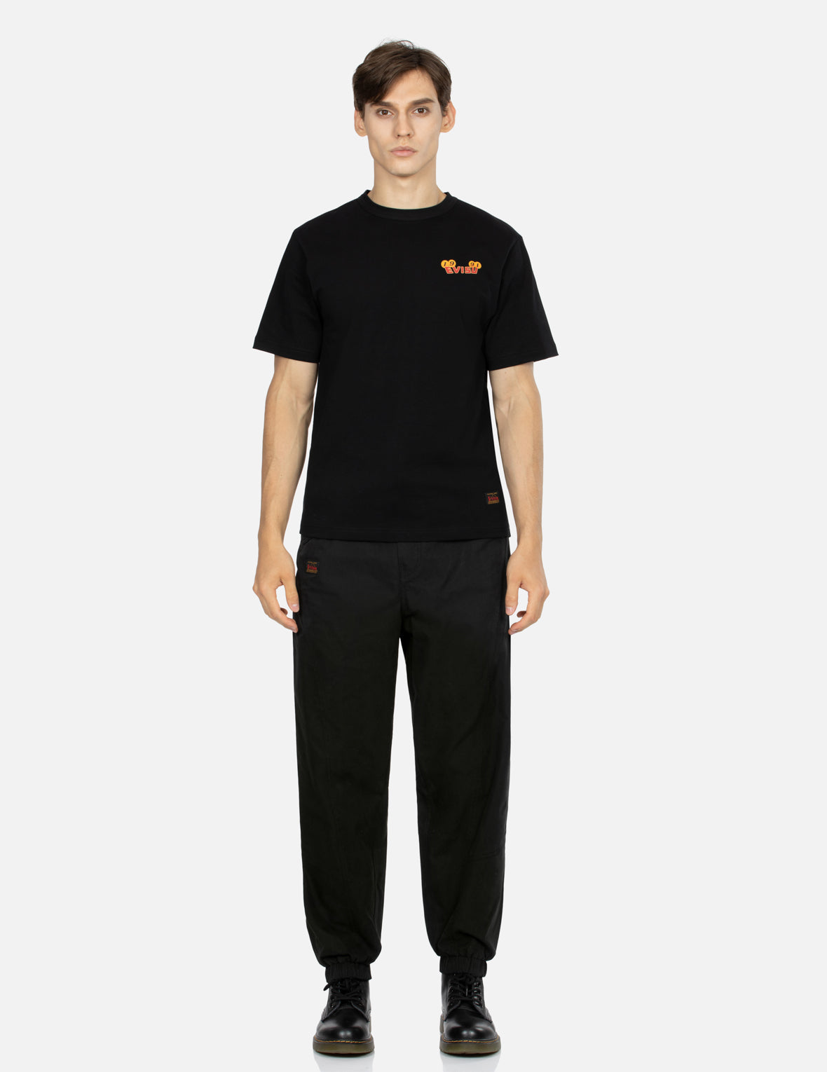 Pine-pattern Daicock Print Regular Fit T-shirt