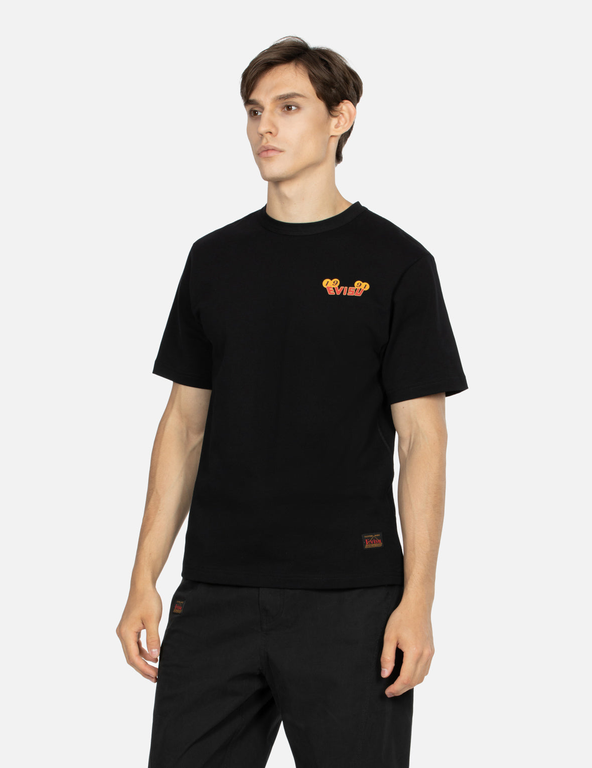 Pine-pattern Daicock Print Regular Fit T-shirt