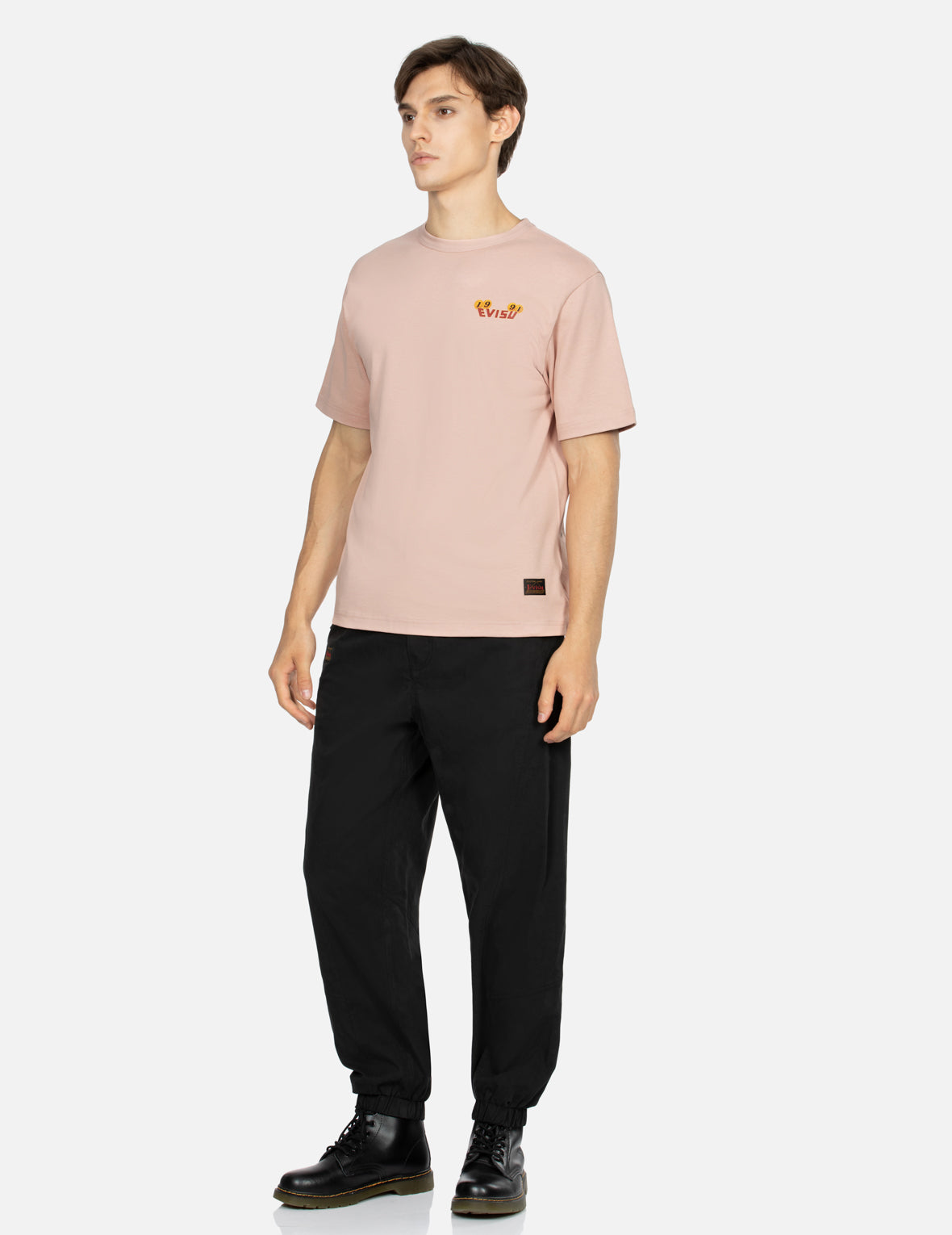 Pine-pattern Daicock Print Regular Fit T-shirt