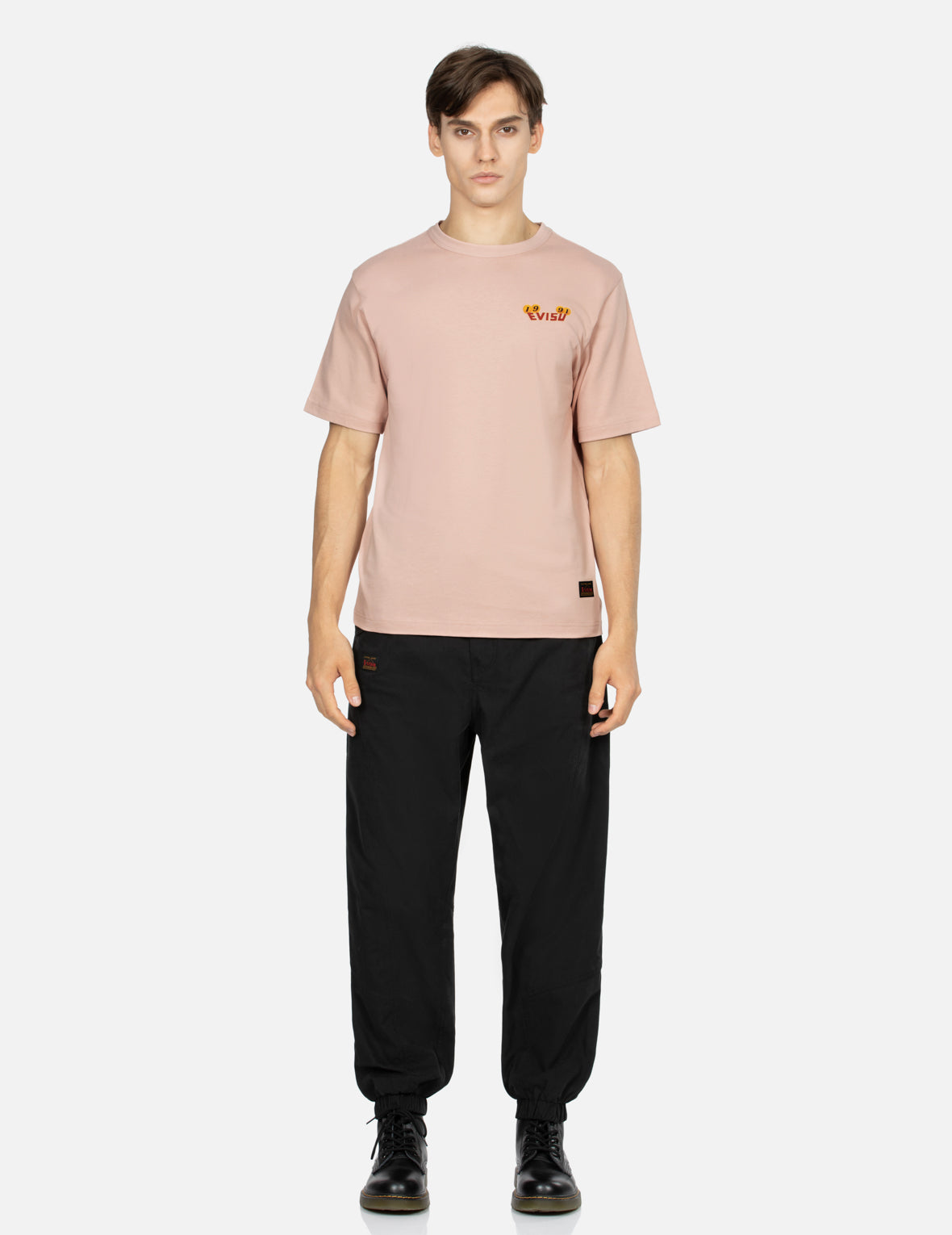 Pine-pattern Daicock Print Regular Fit T-shirt