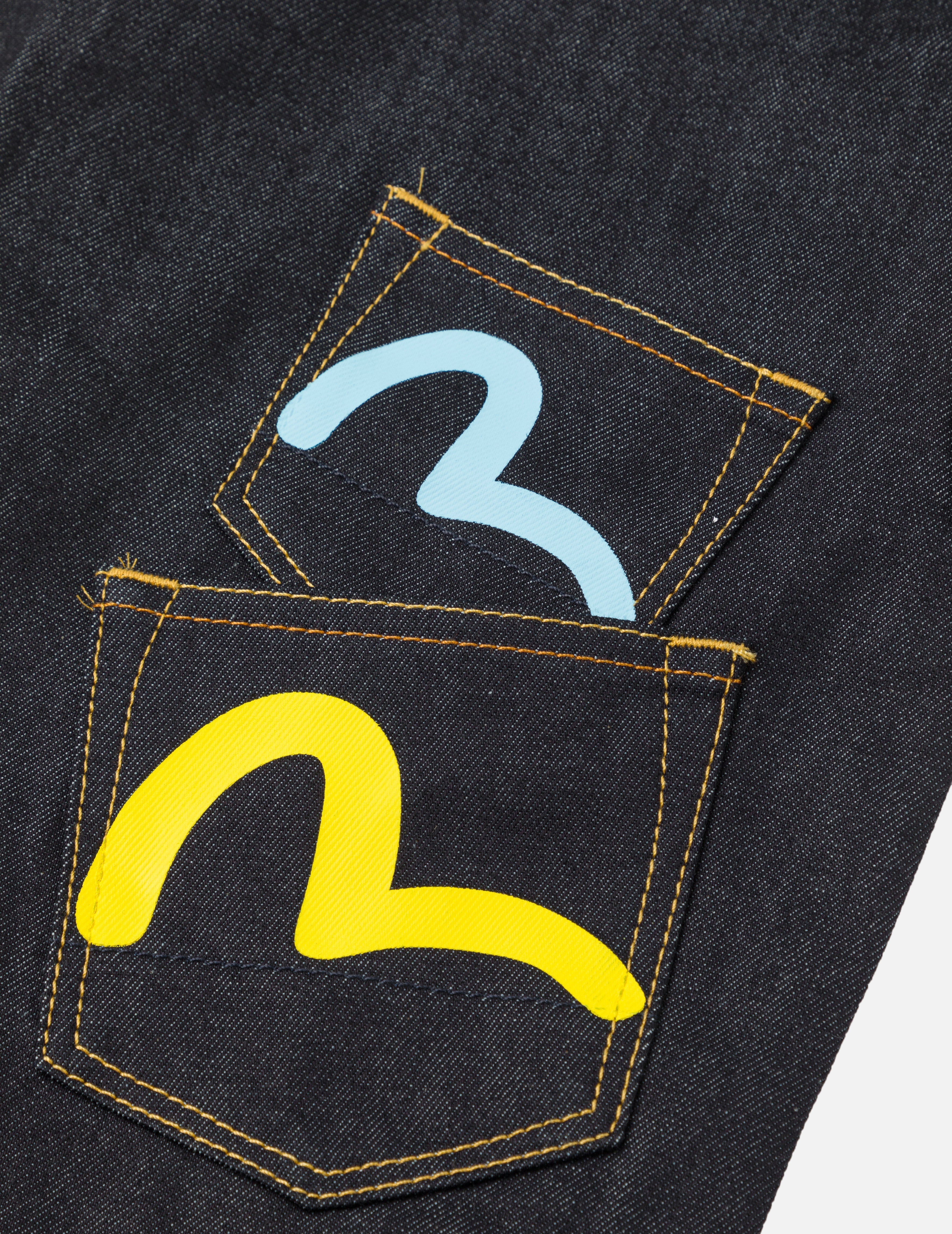 Multi-Pocket Seagull Regular Fit Jeans