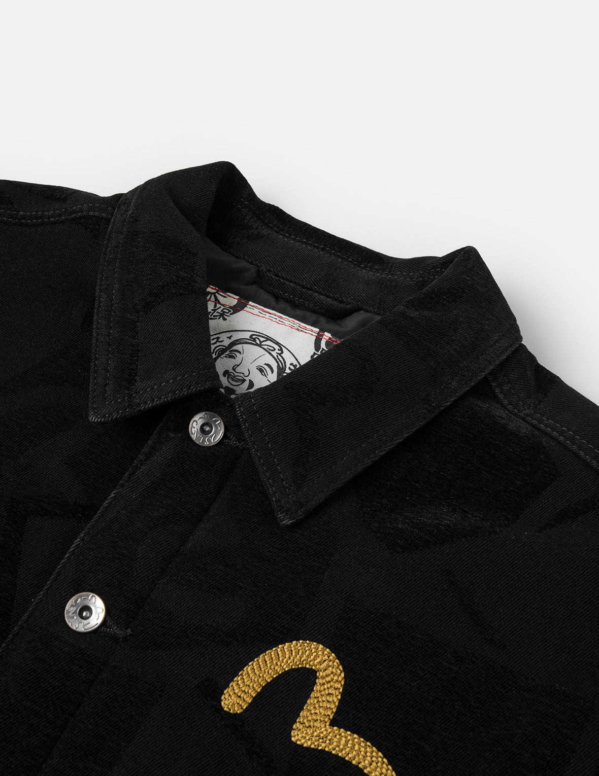 Allover Seagull Jacquard Regular Fit Chore Jacket