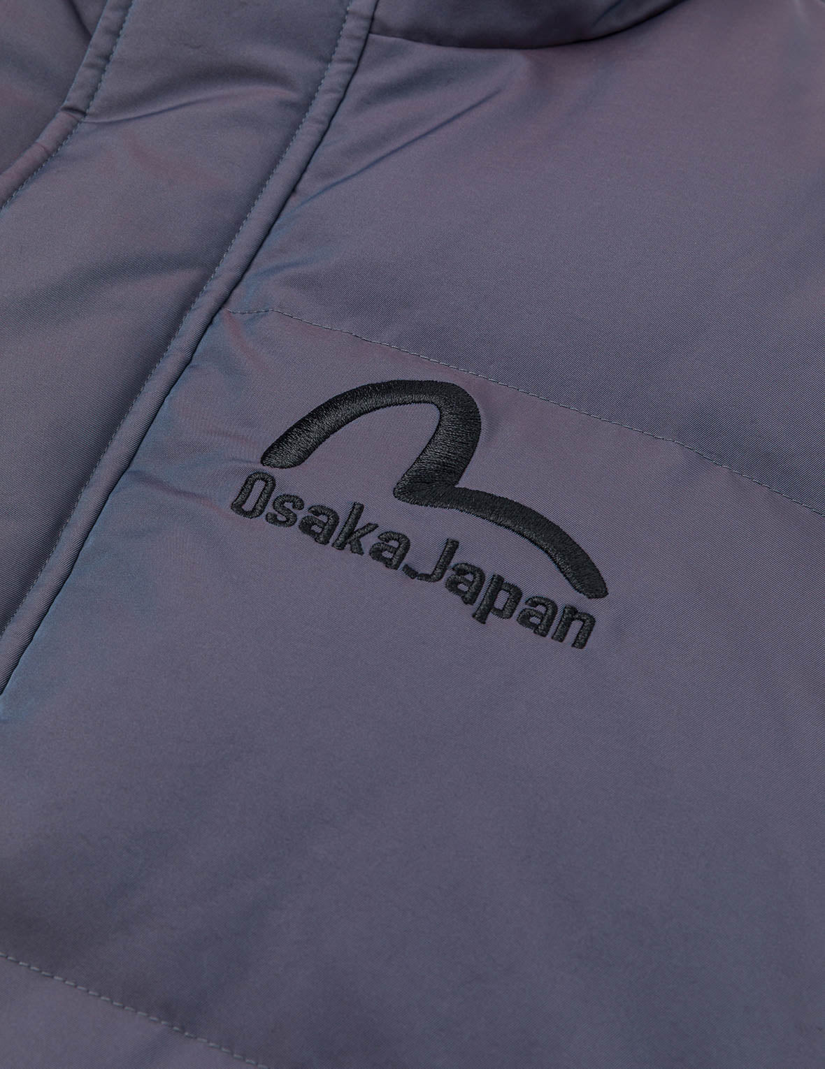 Inserted Daicock Embroidery Regular Fit Down Jacket