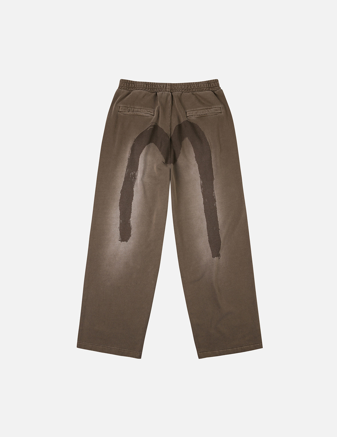 Washed Daicock Print Fashion Fit Sweatpants