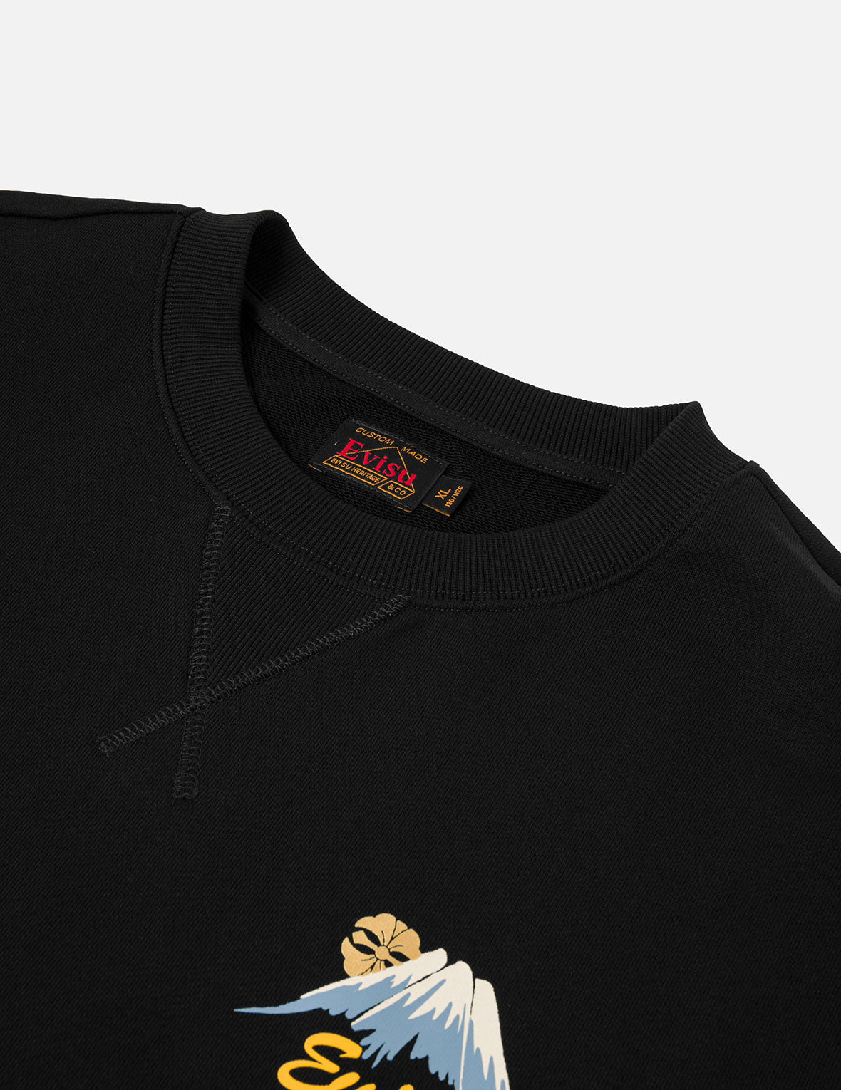 Godhead Lion Dance Daicock Print Loose Fit Sweatshirt