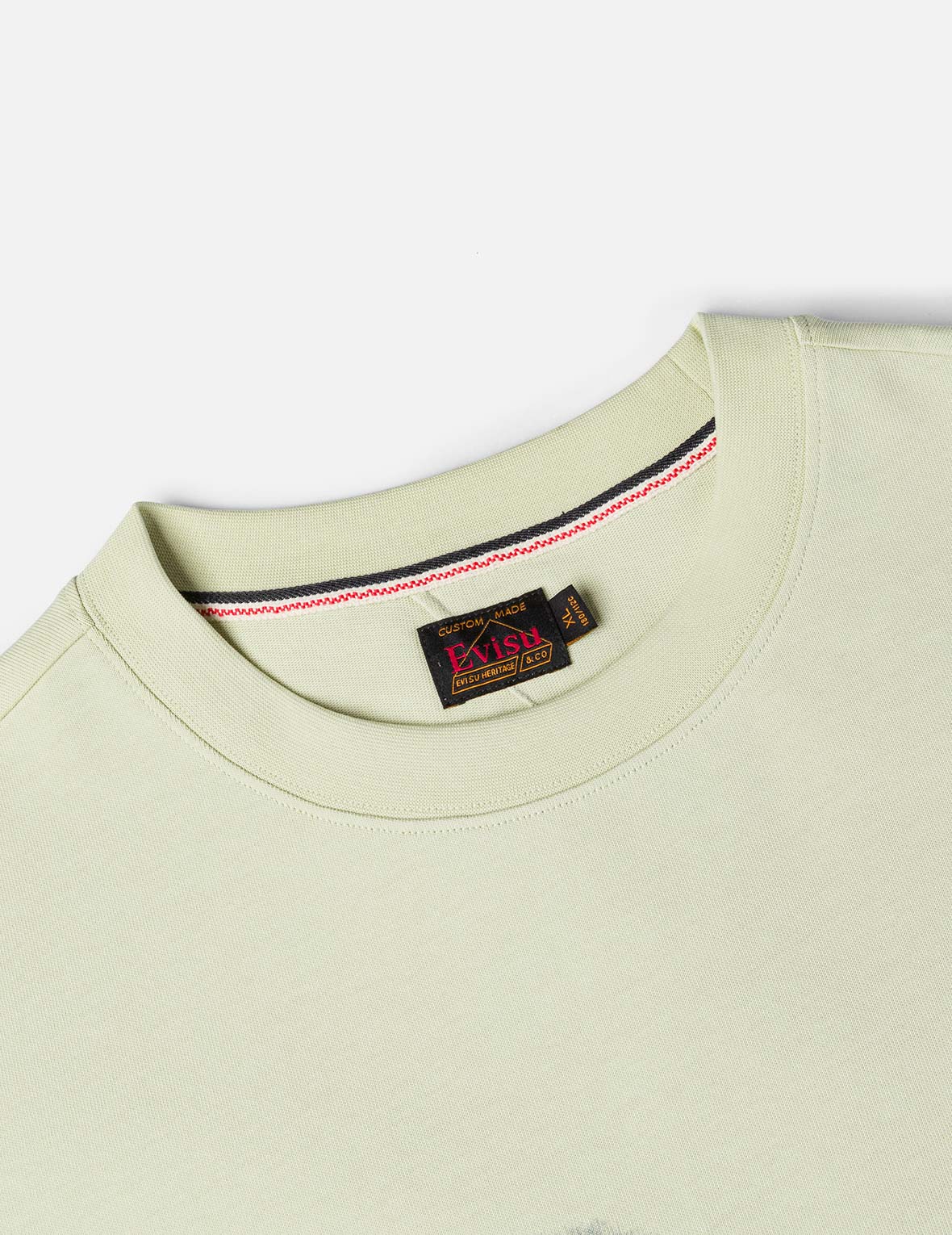 Graffiti-Style Seagull and Logo Print Relax Fit T-Shirt