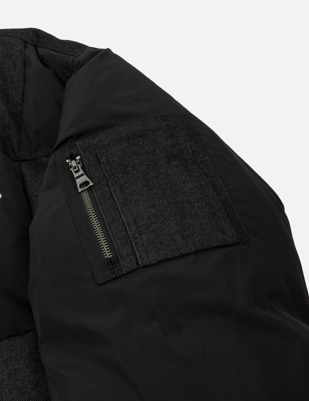 Seagull Grid-Quilted Down Bomber Jacket