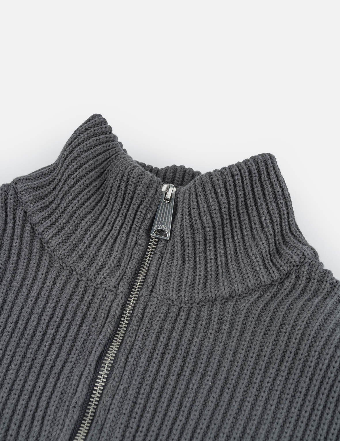 Seagull Embroidered Half-Zip Knit Pullover