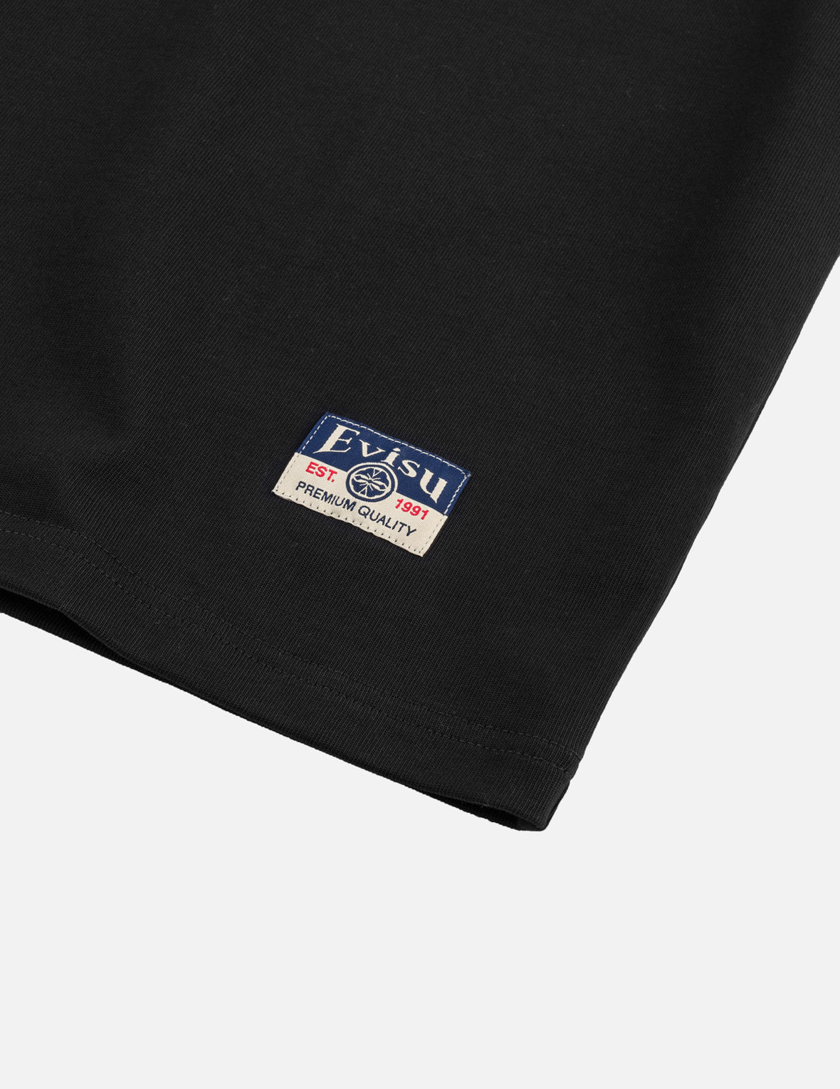 Double-Layer Brocade Pocket Tee