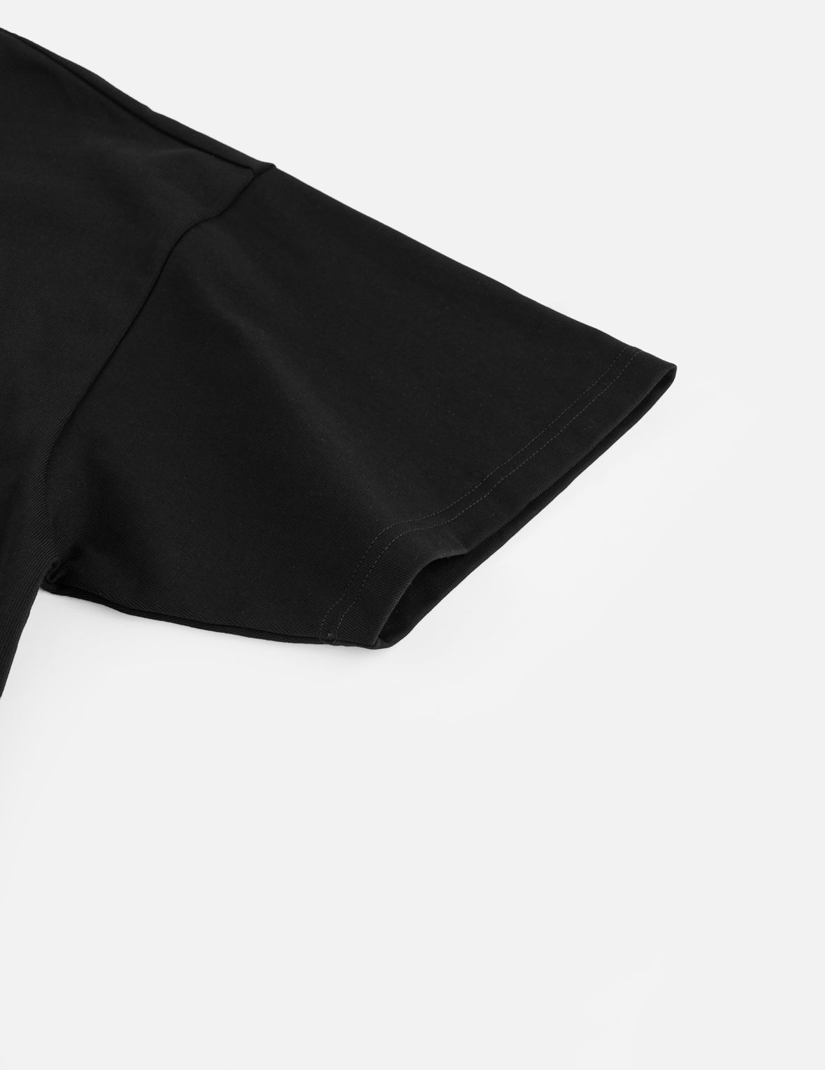 Double-Layer Brocade Pocket Tee