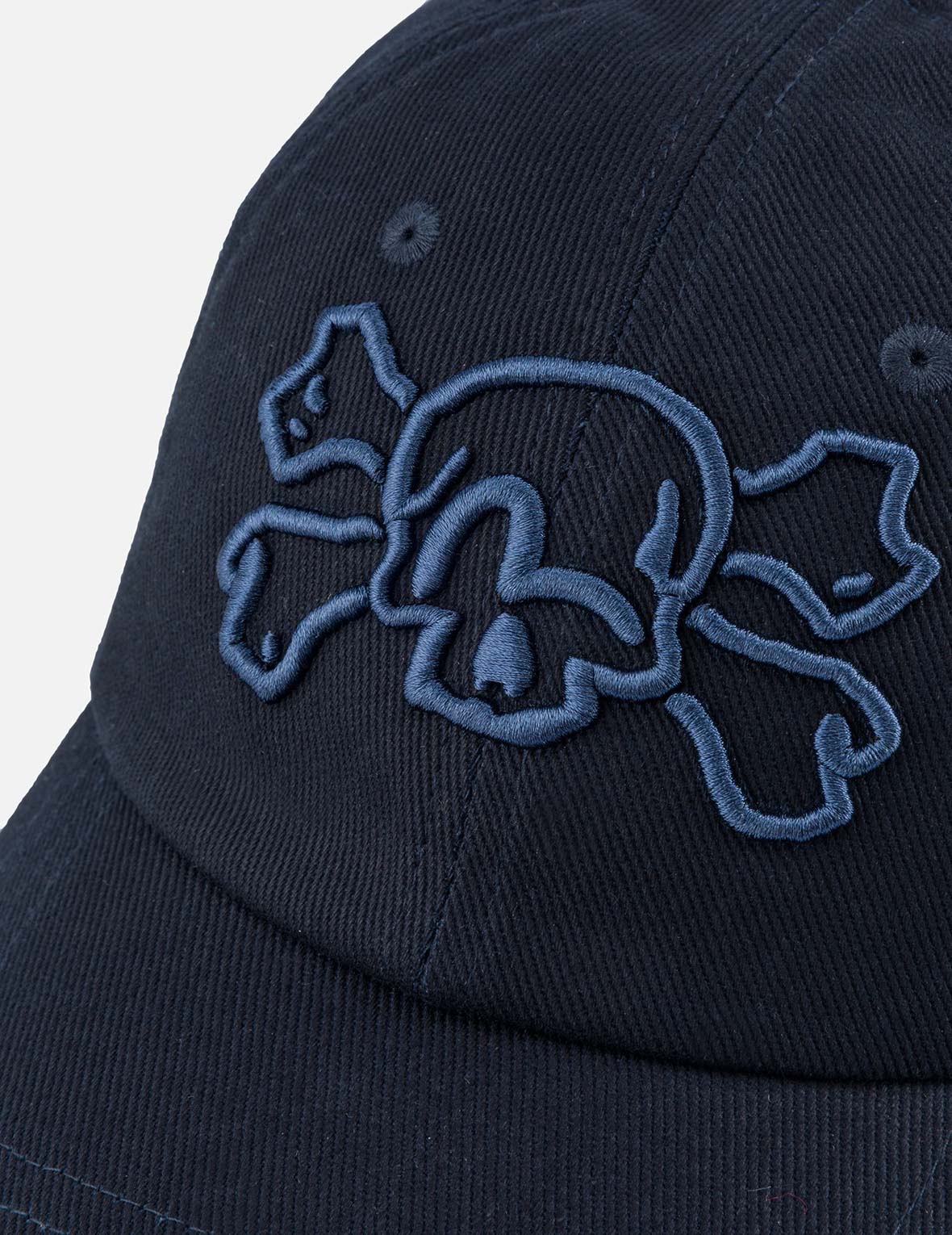 Skull and Seagull Embroidery Cap