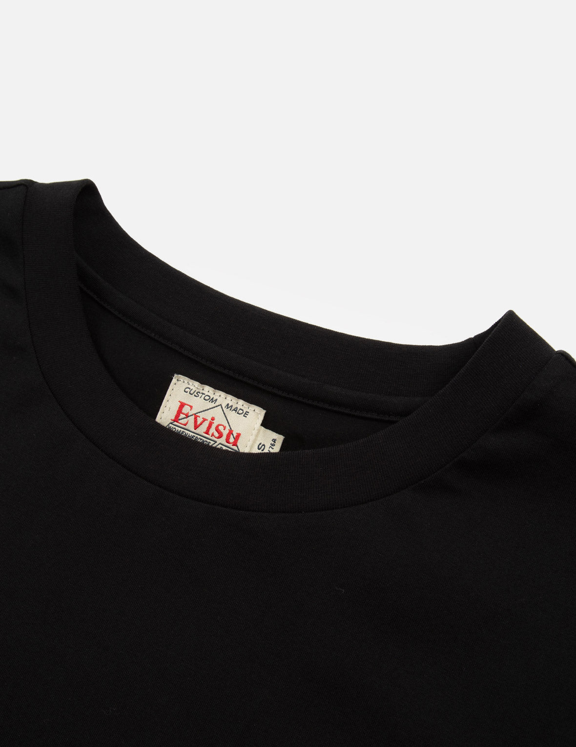 达磨与招财猫图案大M印花超宽版型T恤