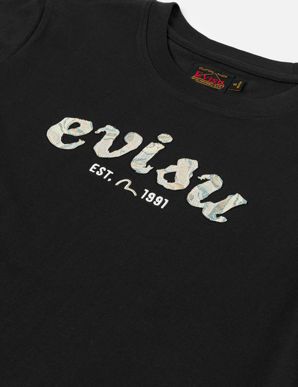 Brocade Logo Appliqué Regular Fit T-Shirt