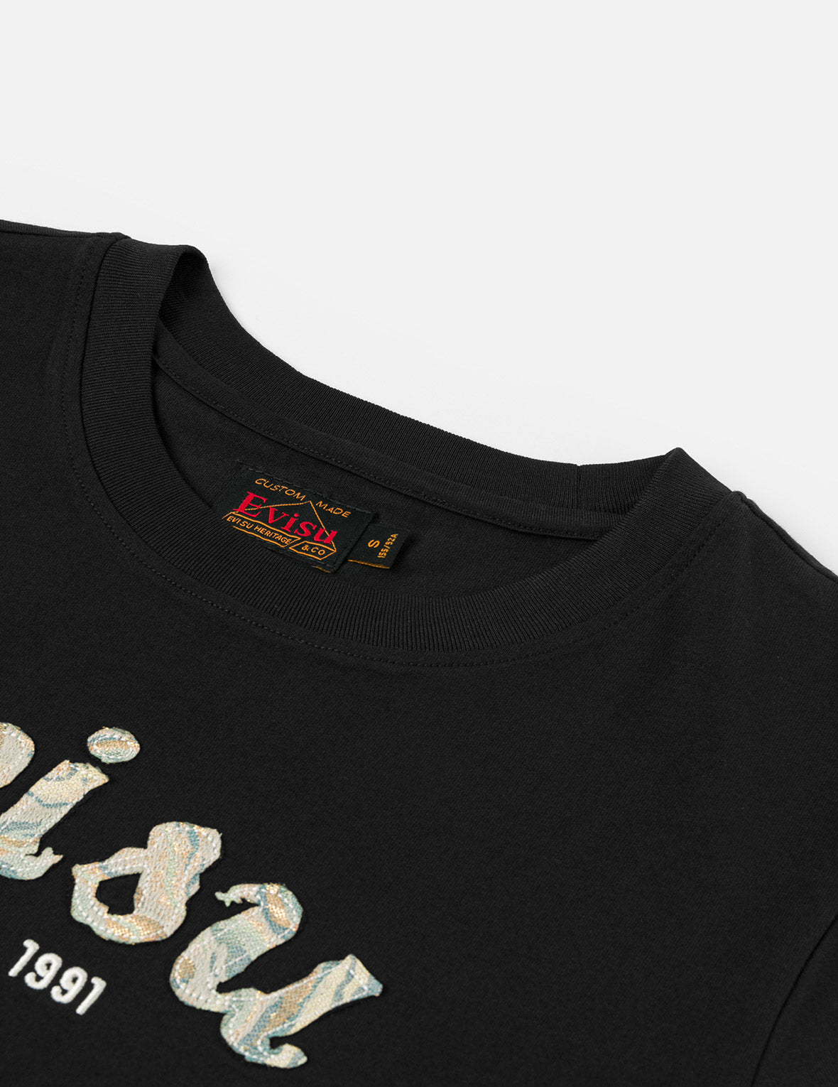 Brocade Logo Appliqué Regular Fit T-Shirt