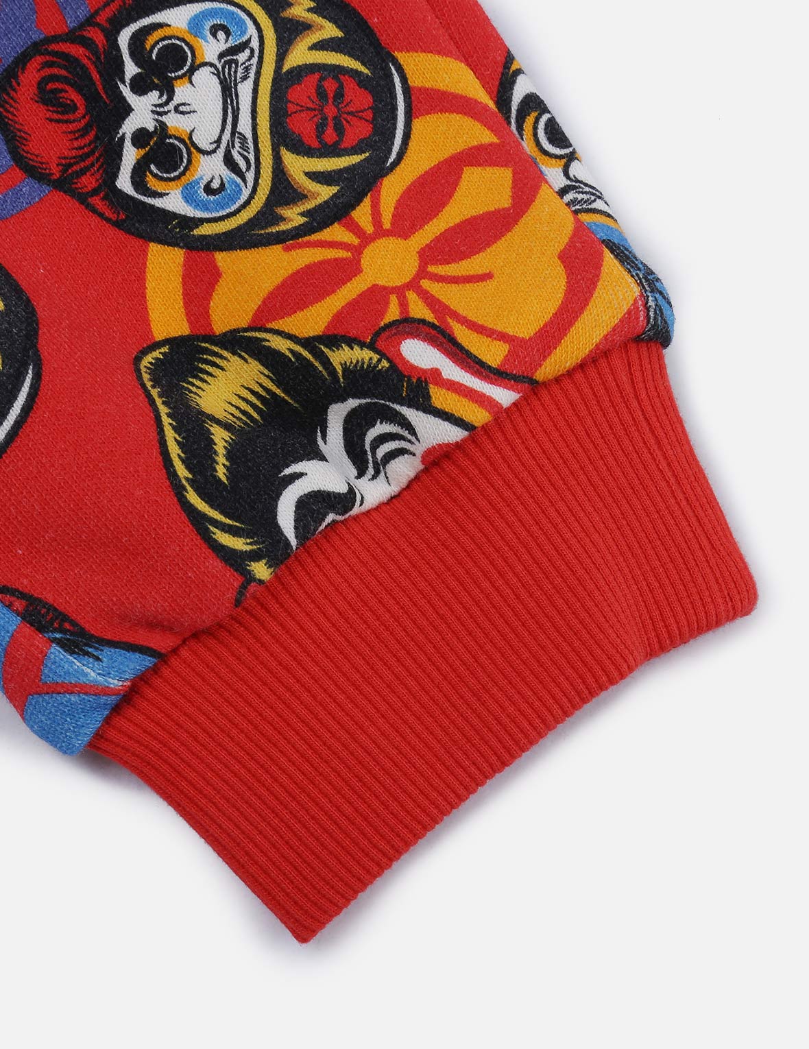 满地飞机头达磨印花运动裤