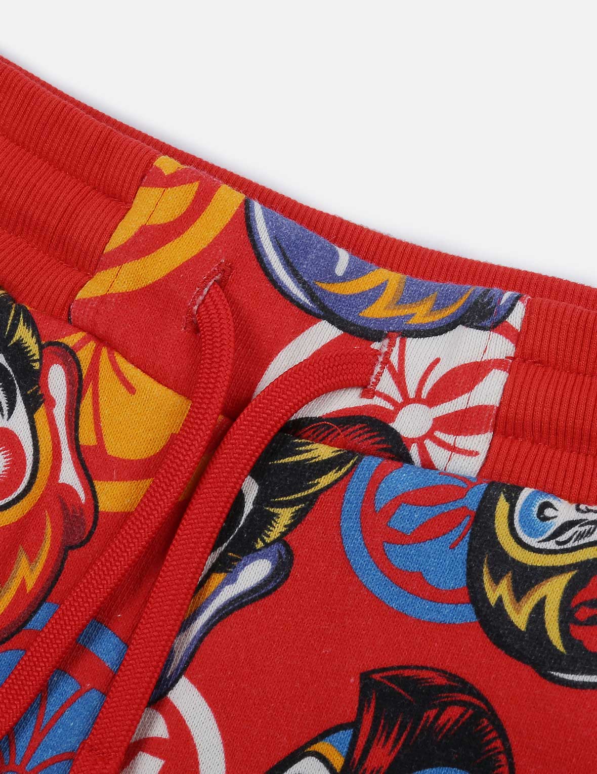 满地飞机头达磨印花运动裤