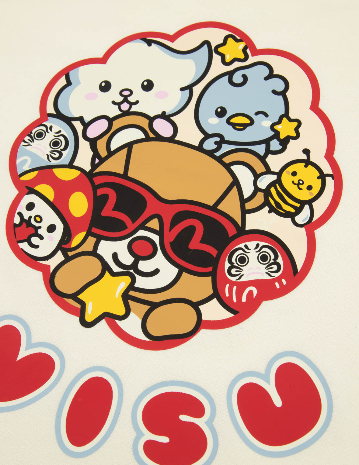 KIZZU Crews Graphic Print Regular Fit T-shirt