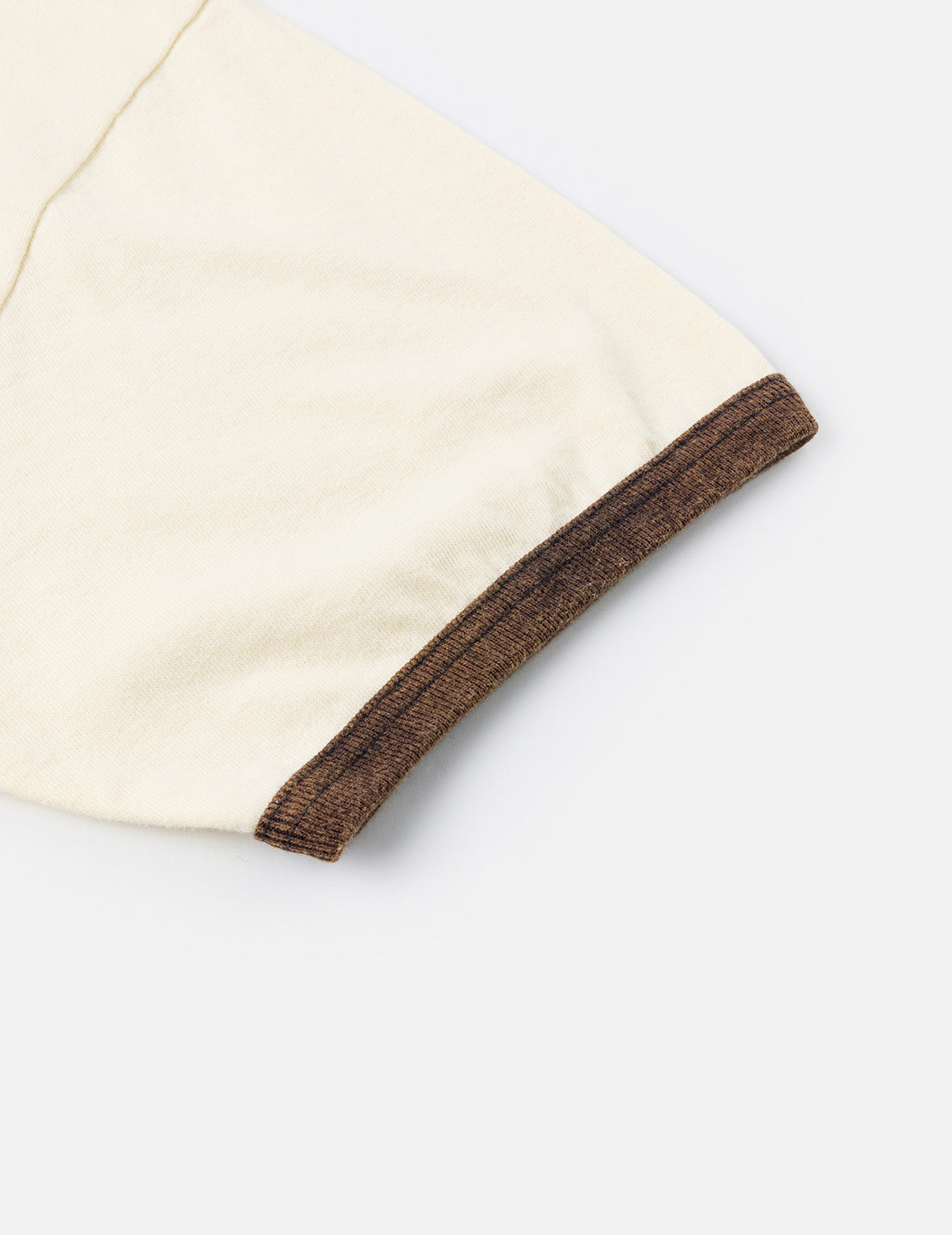 洗水海鸥和商标印花常规版型T恤