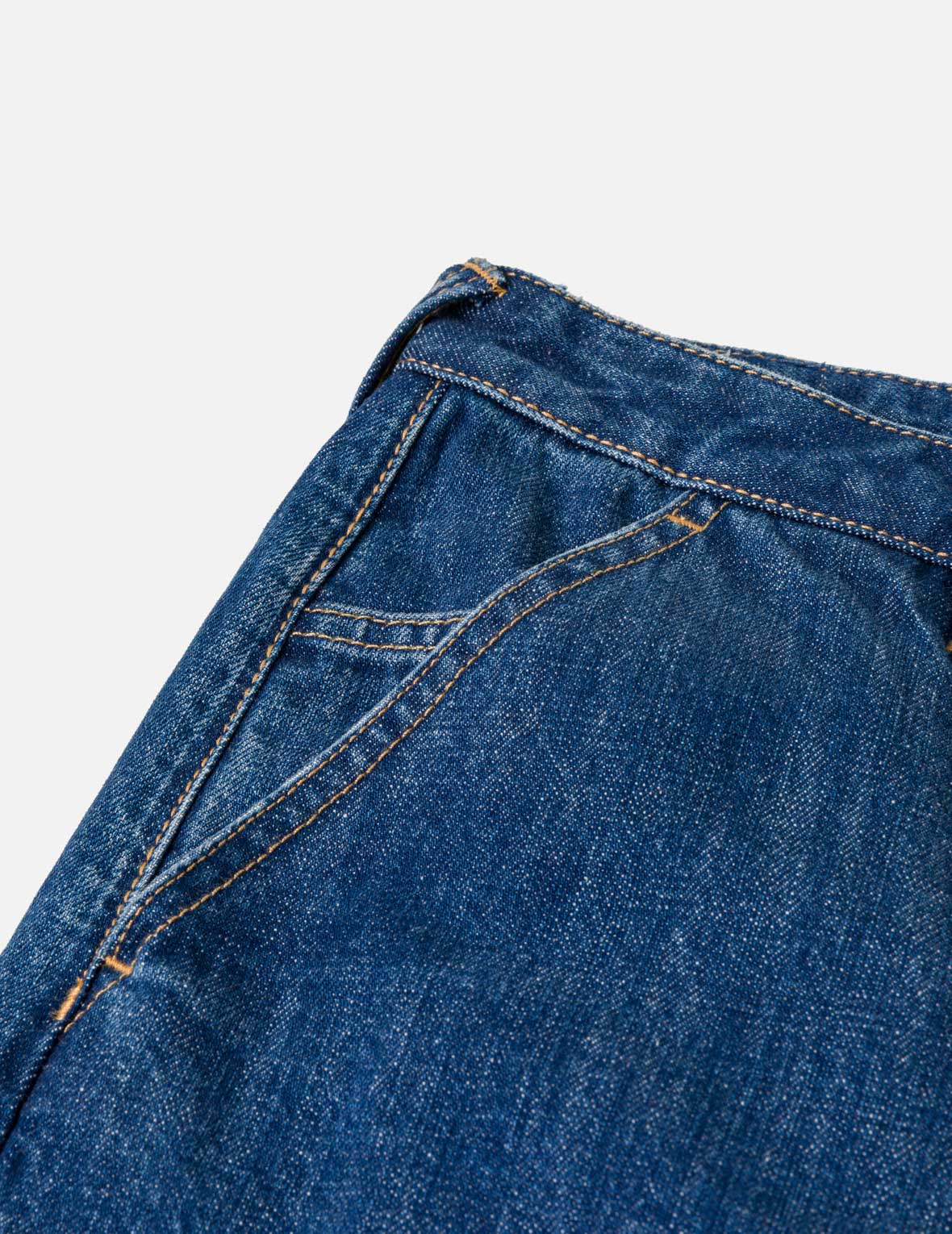 Multi-Pocket Seagull Dark Indigo Jorts