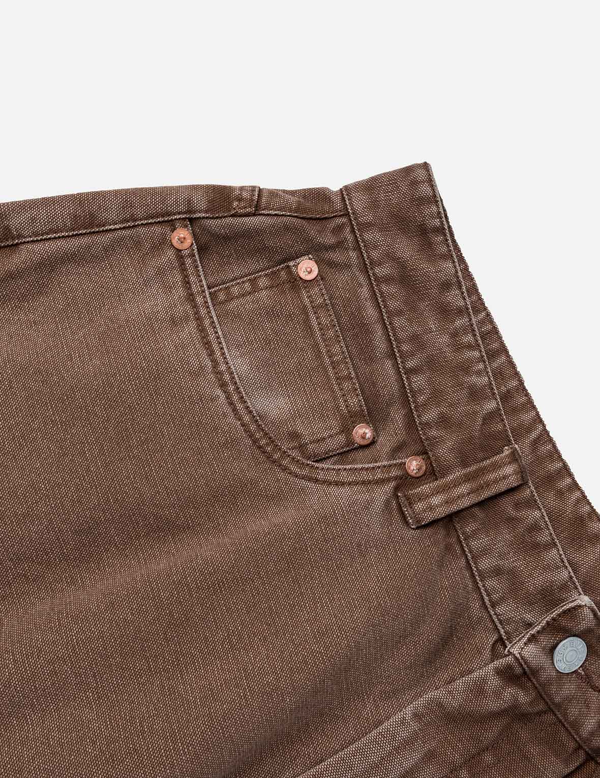 Washed Wide Wale Shorts
