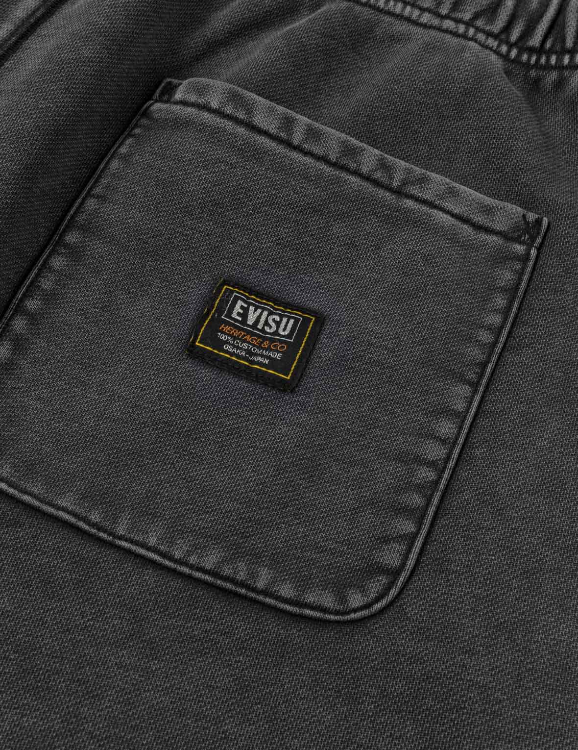 Chain Stitch Seagull Heavy Washed Sweatshorts