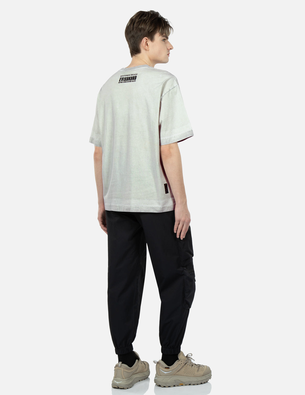 多重立体口袋束脚裤