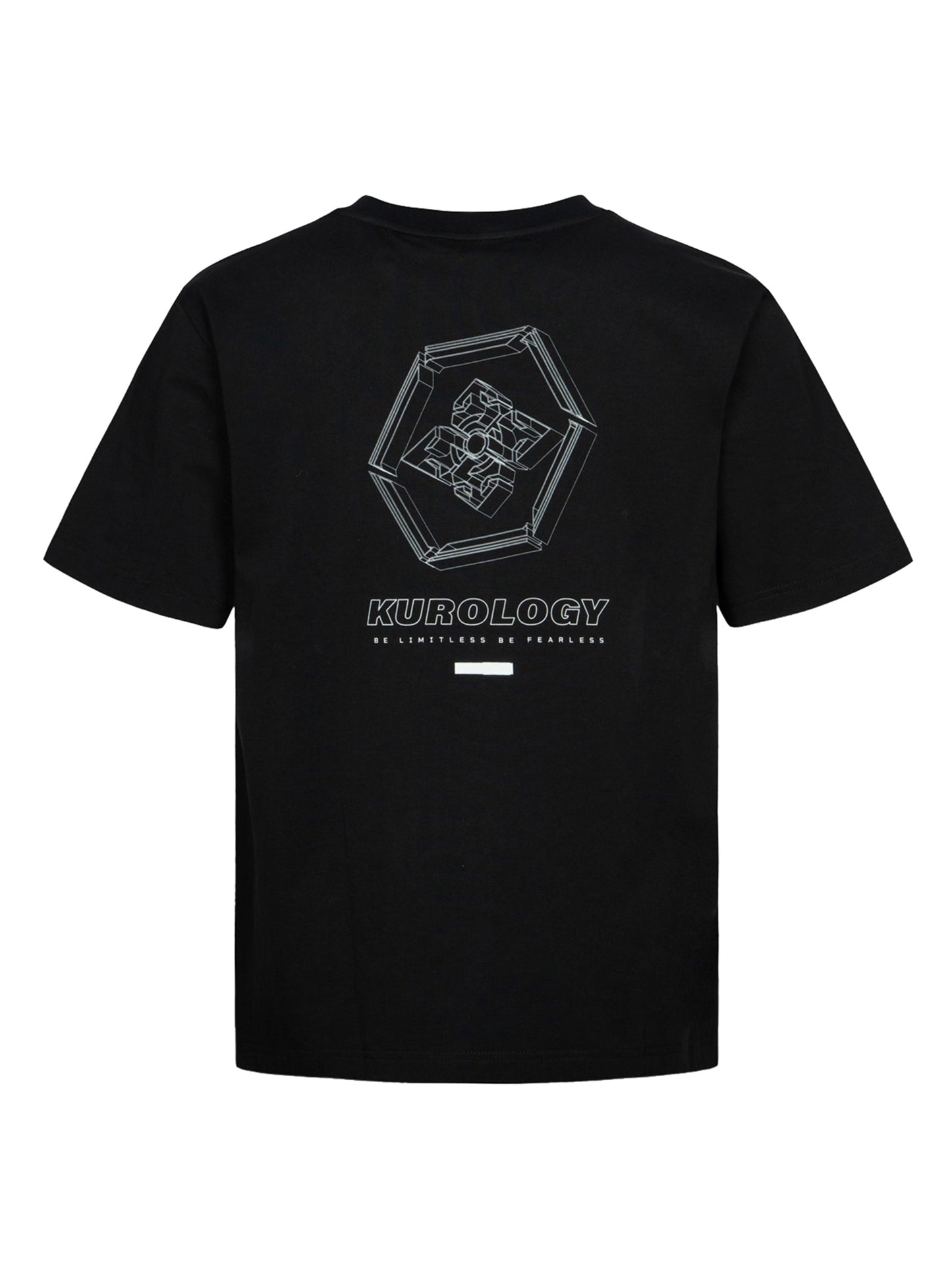 反光捆条和立体家花印花常规版型T恤