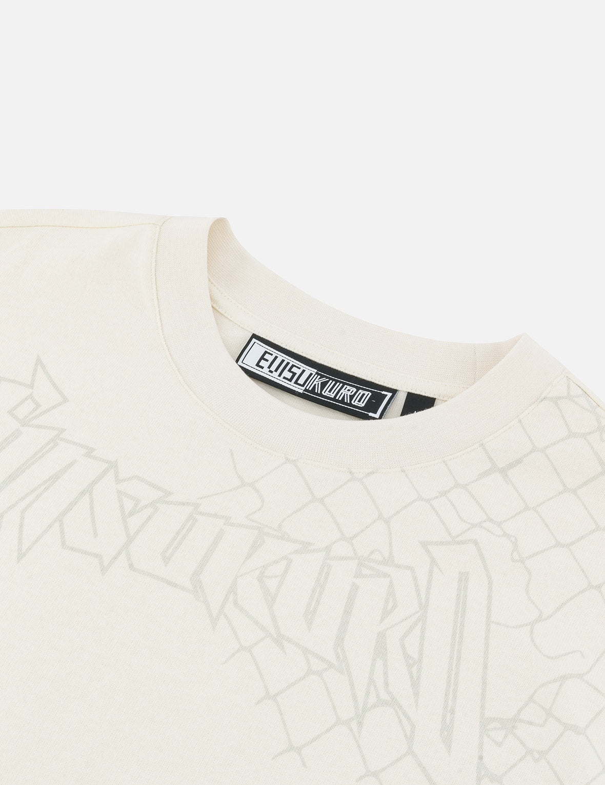 Logo and Seagull print Oversized T-Shirt